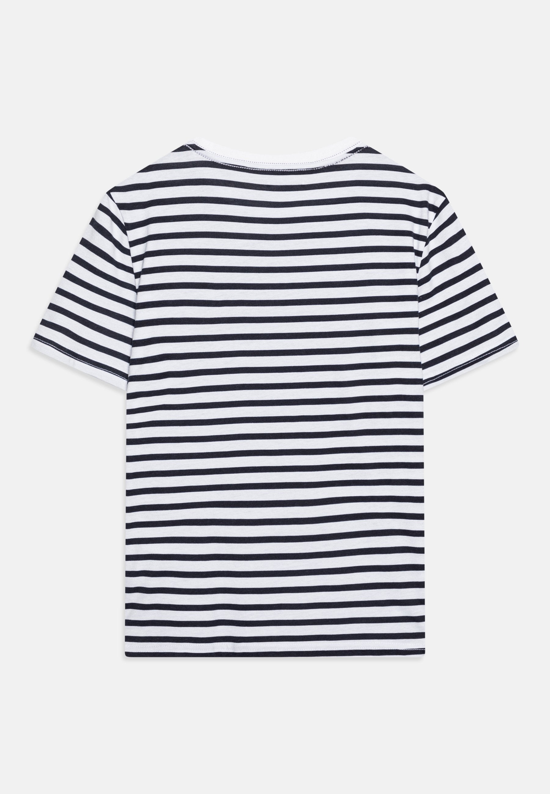 2-PACK SIGNATURE FLAG EMBROIDERY LOUNGE T-SHIRTS - Print T-shirt - desert sky breton/white