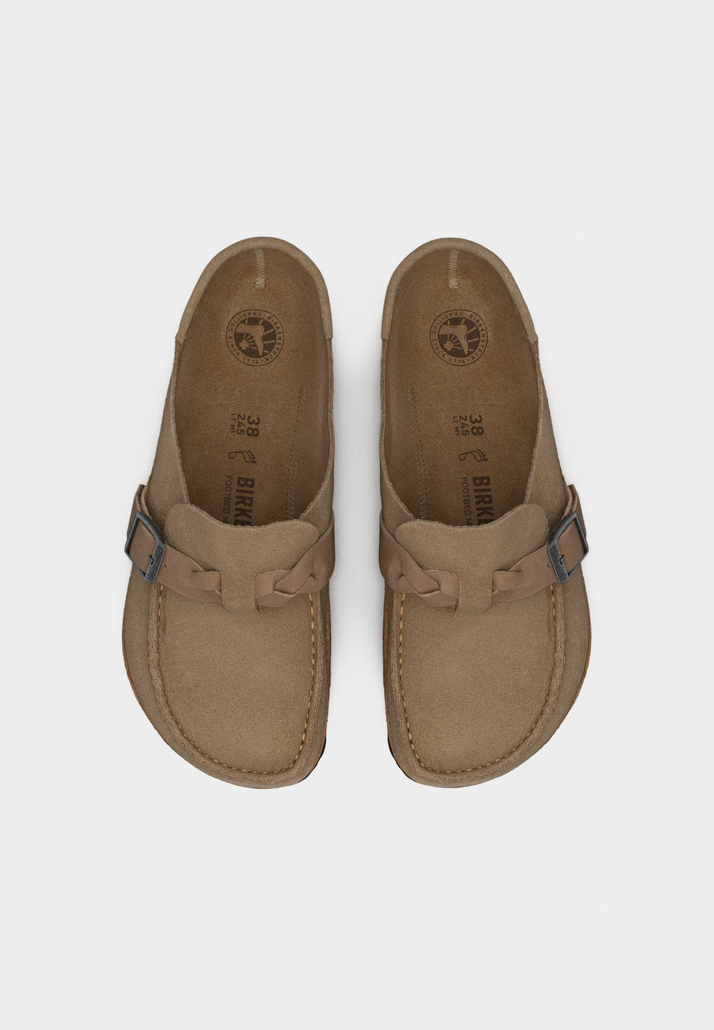 BUCKLEY BRAIDED REGULAR - Mules - taupe
