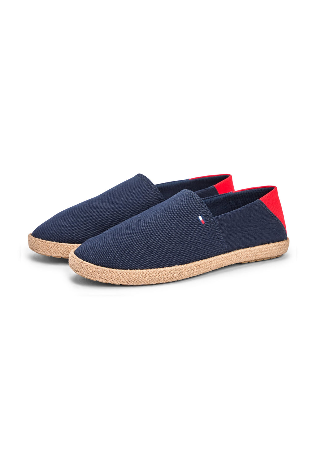 FLAG EMBROIDERY CANVAS ESPADRILLES - Espadrilles - desert sky