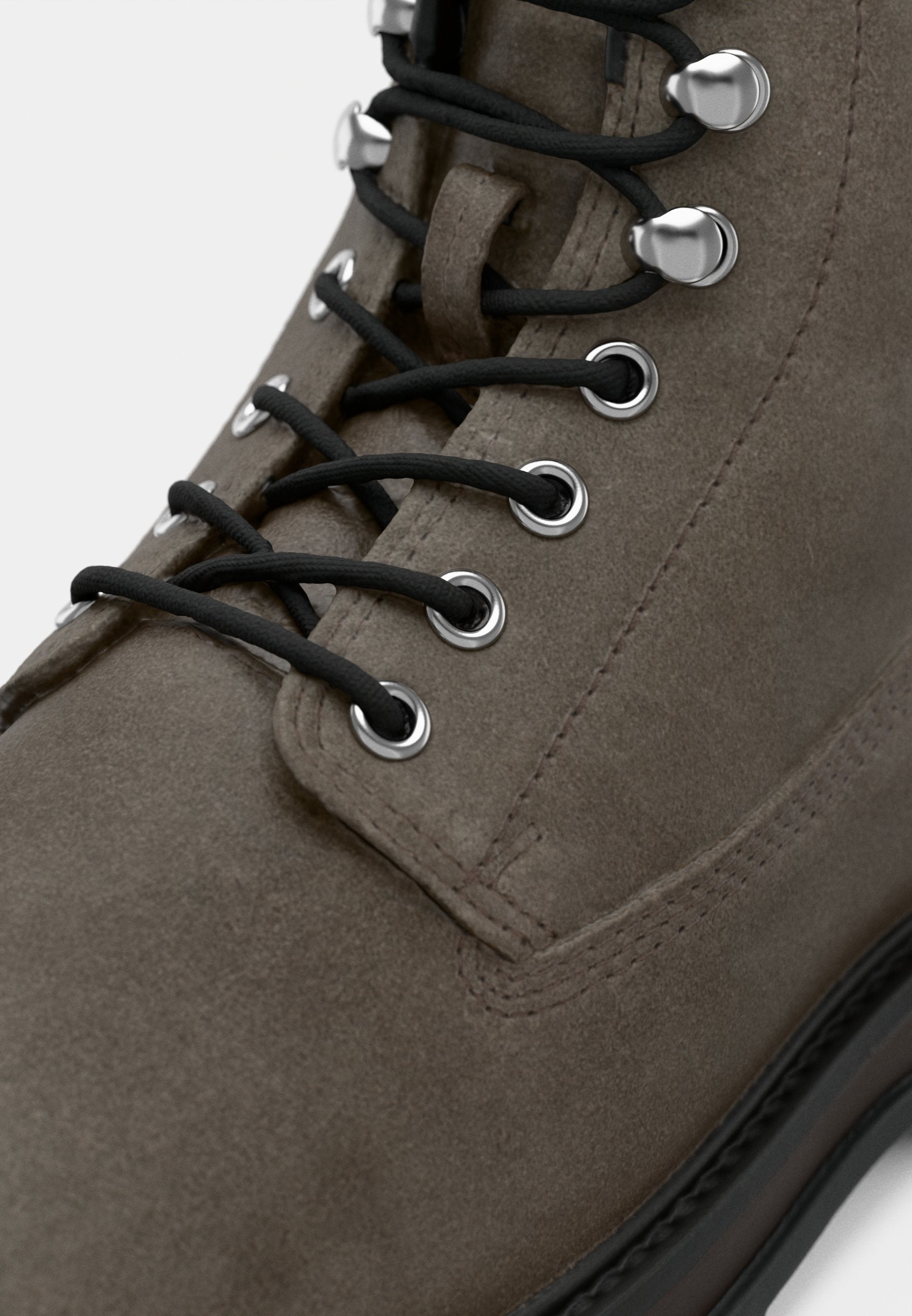 CLAFTON - Lace-up ankle boots - dark gray