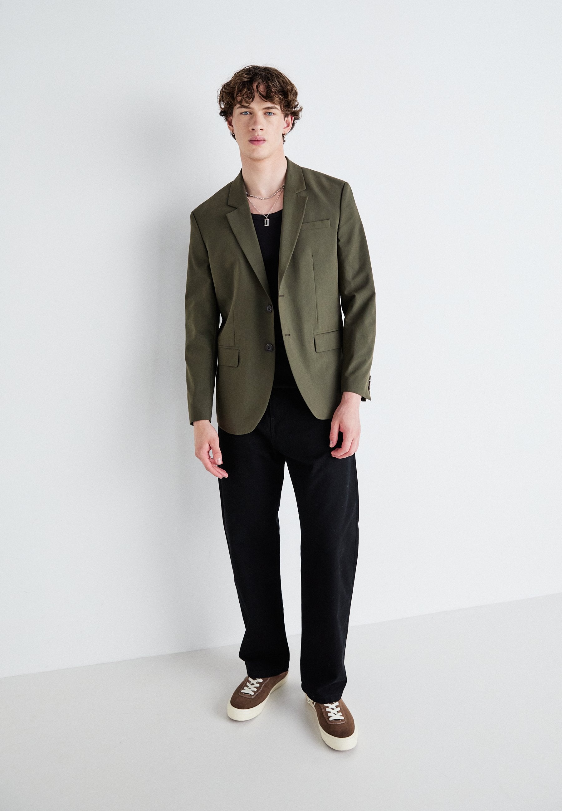 JPRBUSHWICK HARRY REGULAR FIT SET - Suit - peat