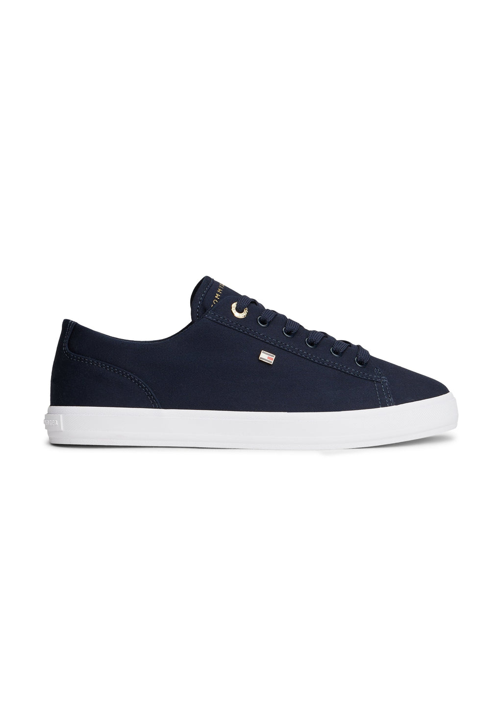 ENAMEL FLAG CANVAS TRAINERS - Trainers - space blue