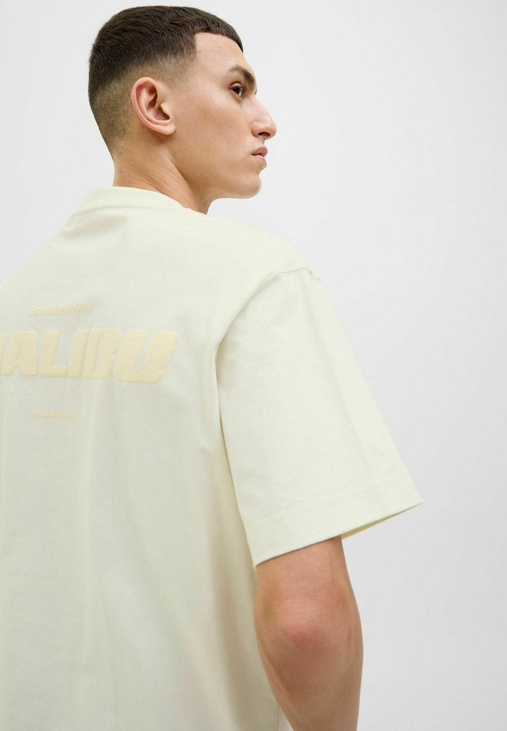 Backprintet - Print T-shirt - sweet corn