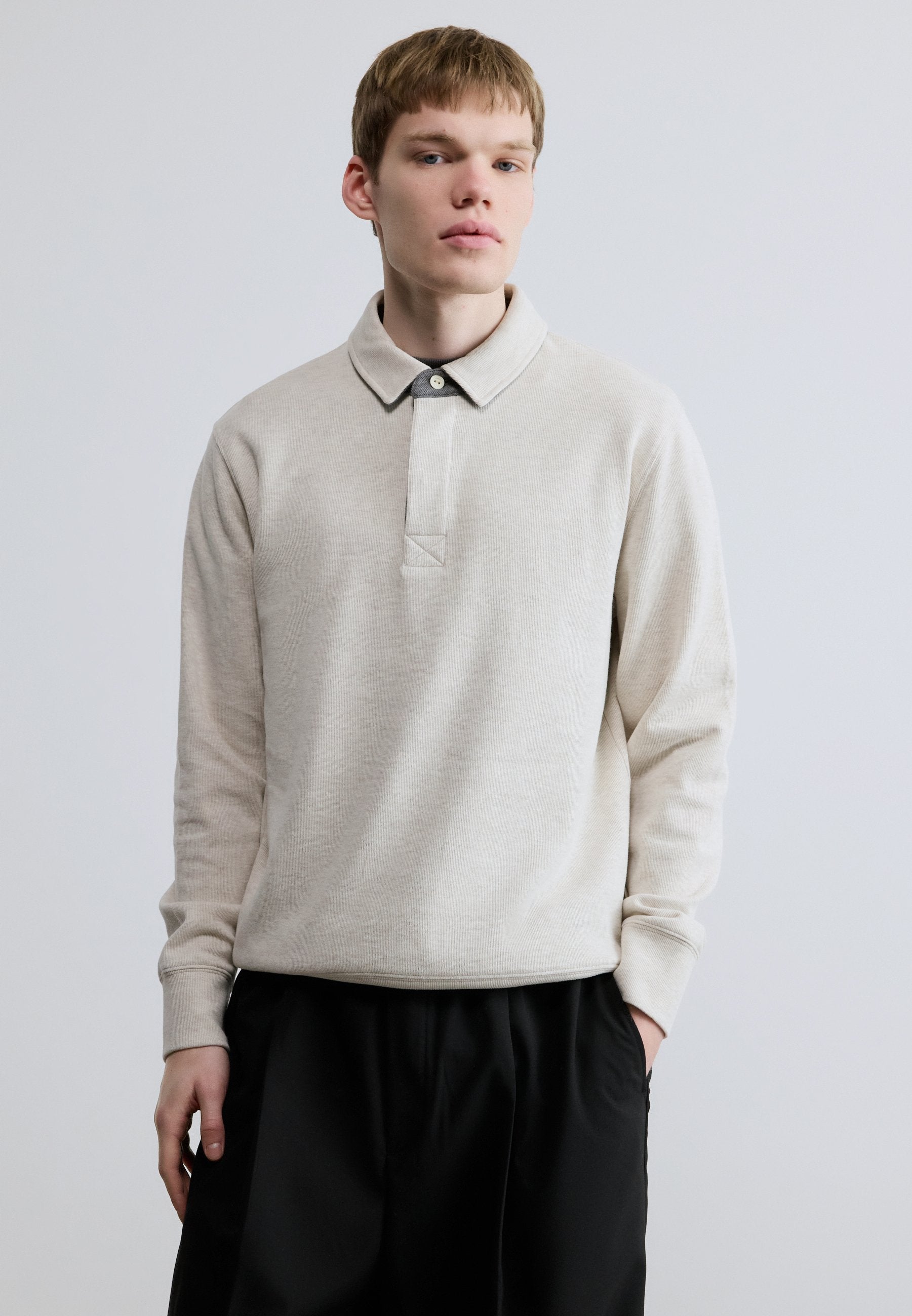 LIGHT SACKER  - Polo shirt - seed melange
