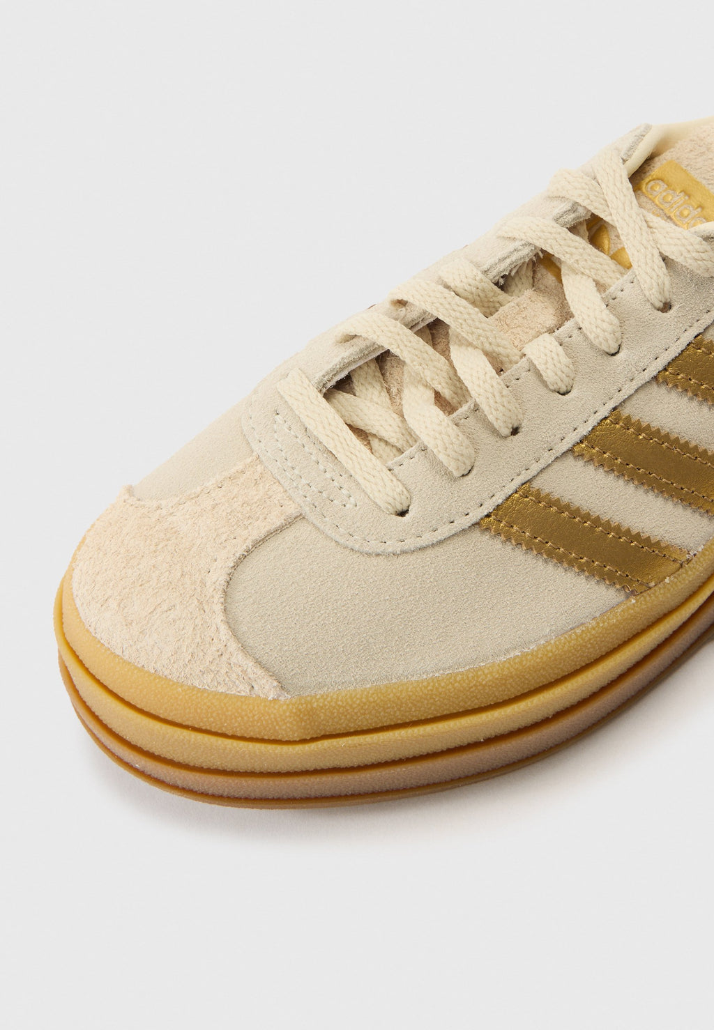 GAZELLE BOLD W - Spor Ayakkabı - krem beyaz/çöl kahvesi