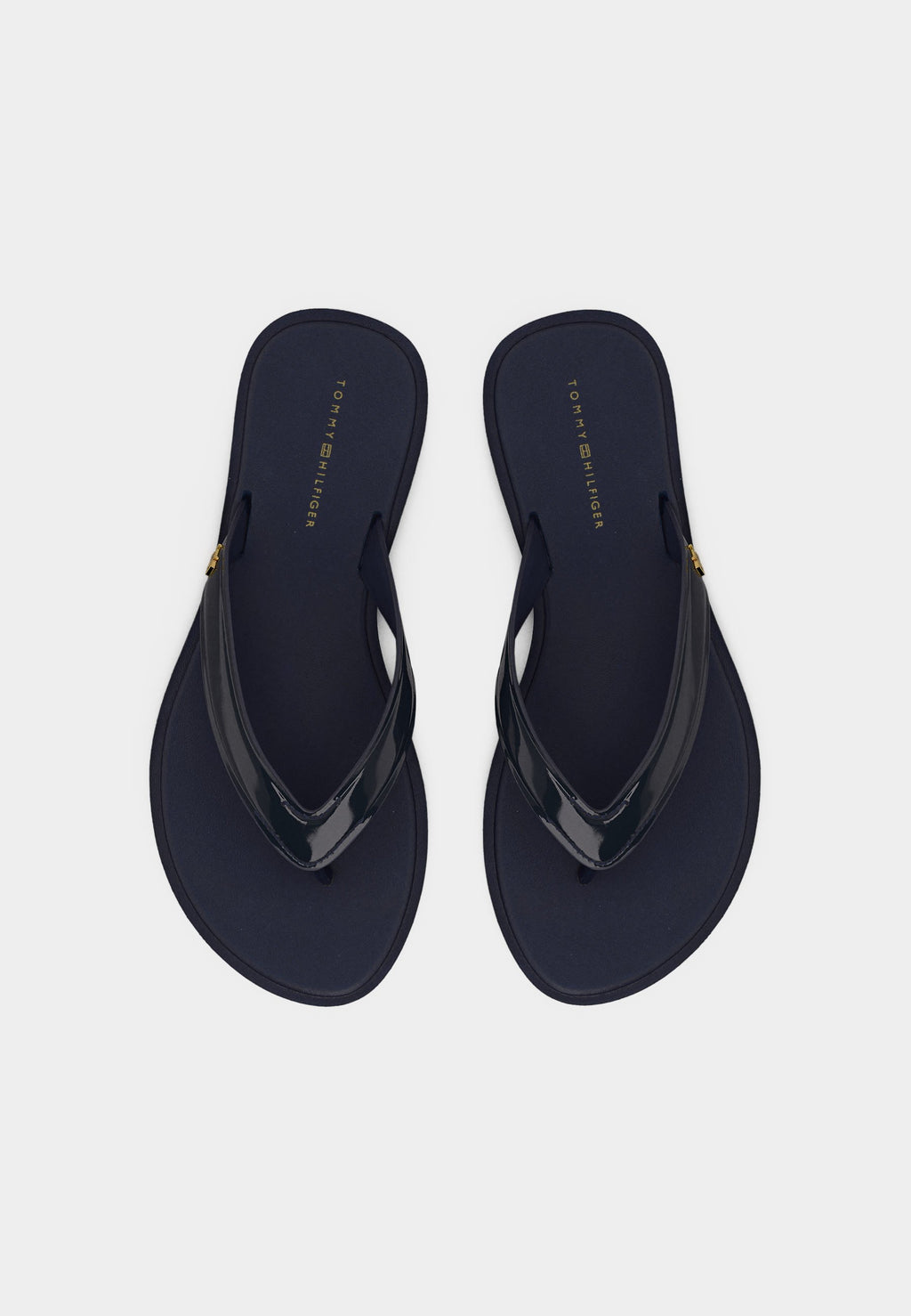 SCANDI SHINY SUMMER - T-bar sandals - space blue