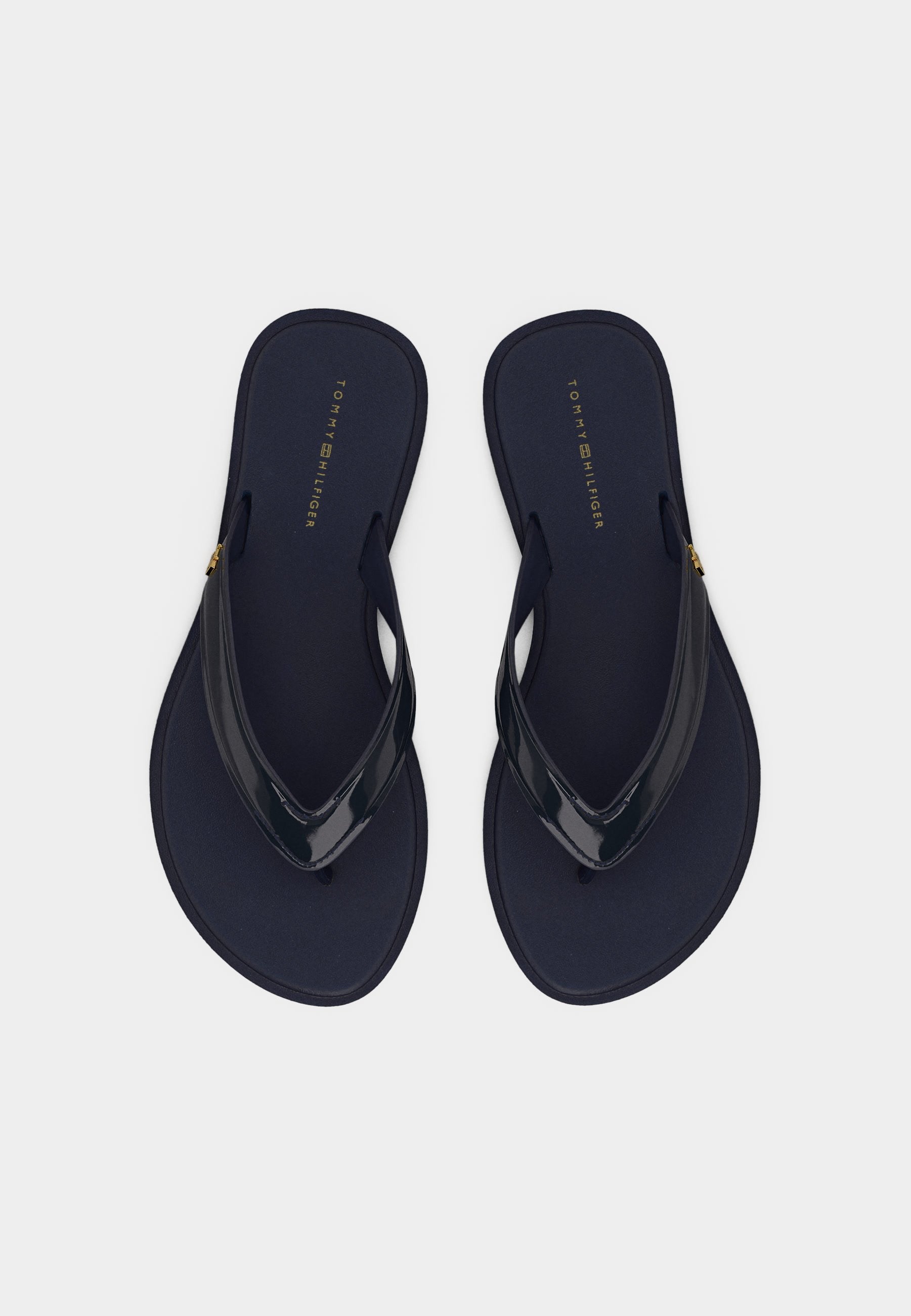 SCANDI SHINY SUMMER - T-bar sandals - space blue
