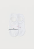 LOT DE 2 PAIRES DE CHAUSSETTES INVISIBLES FEMME - FOOTIE - blanc