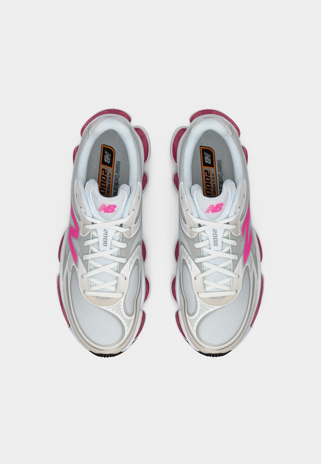 U2000 UNISEX - Trainers - white/lighter pink heat