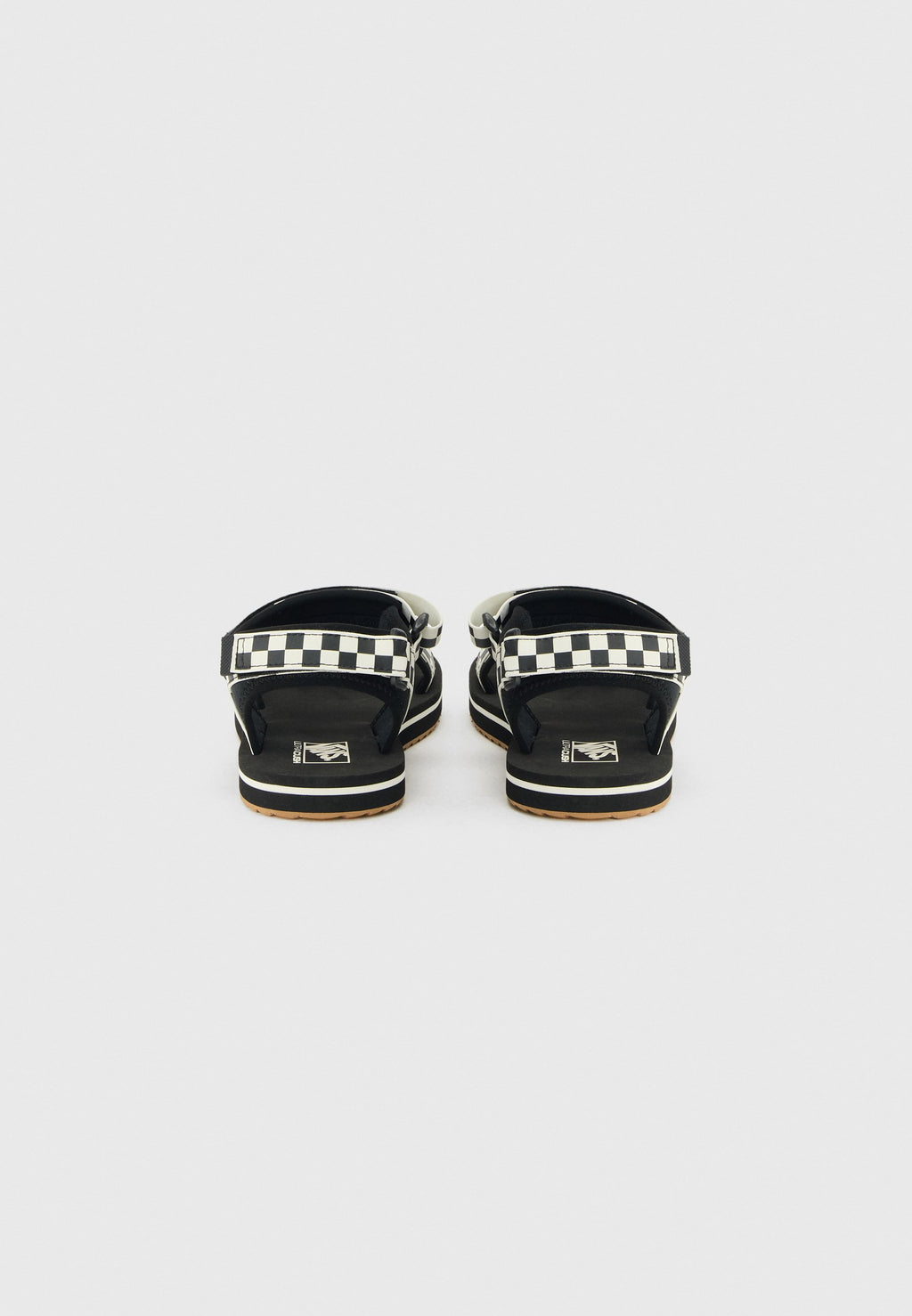 TRI LOCK - Sandals - black/marshmallow