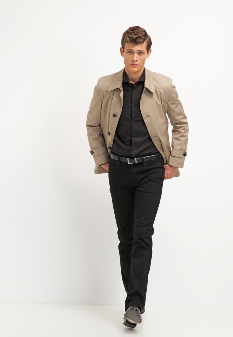 JASON SLIM FIT - Formal shirt - black