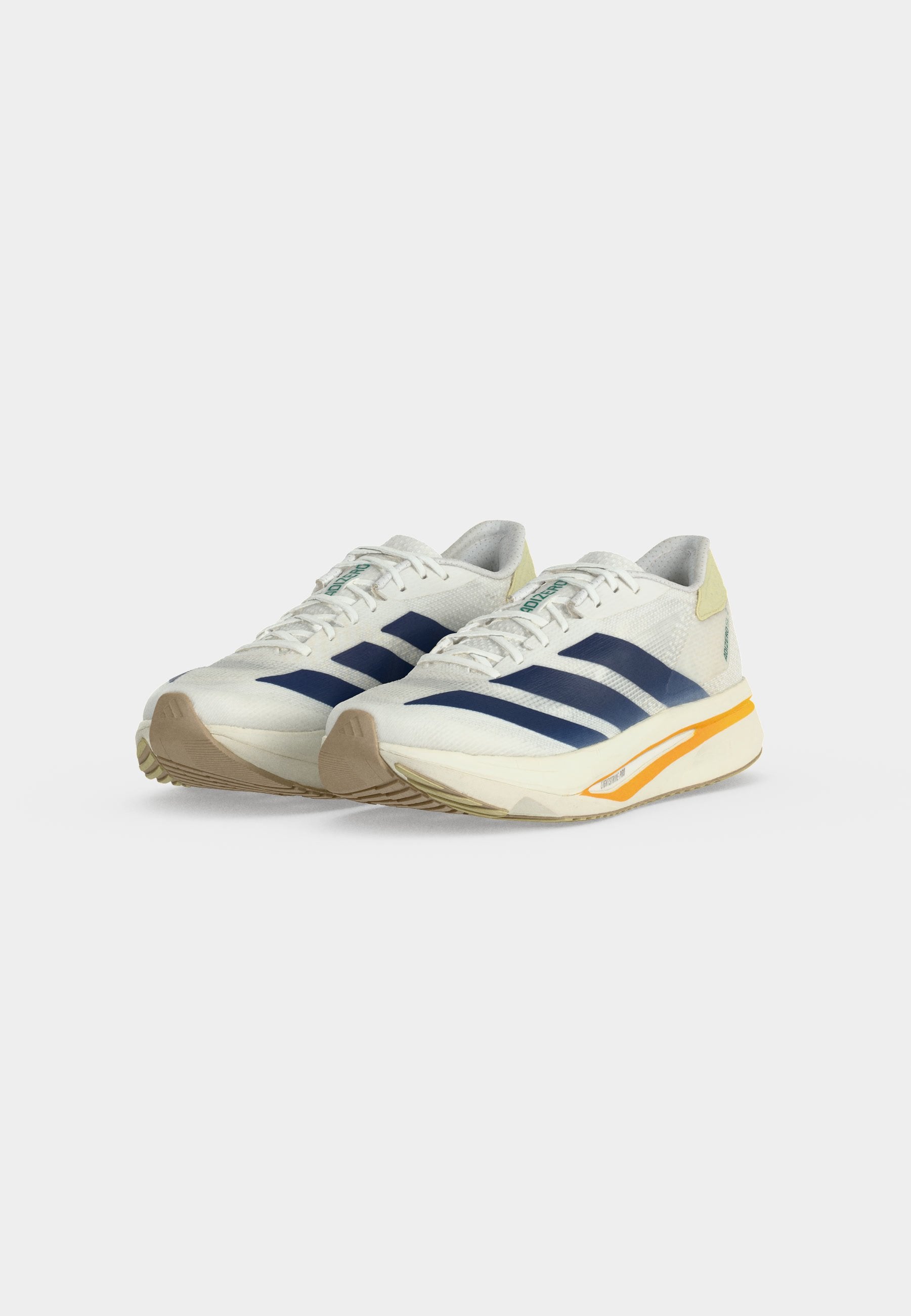 ADIZERO SL2 - Chaussures de course sur route - footwear white/dark blue/dual yellow