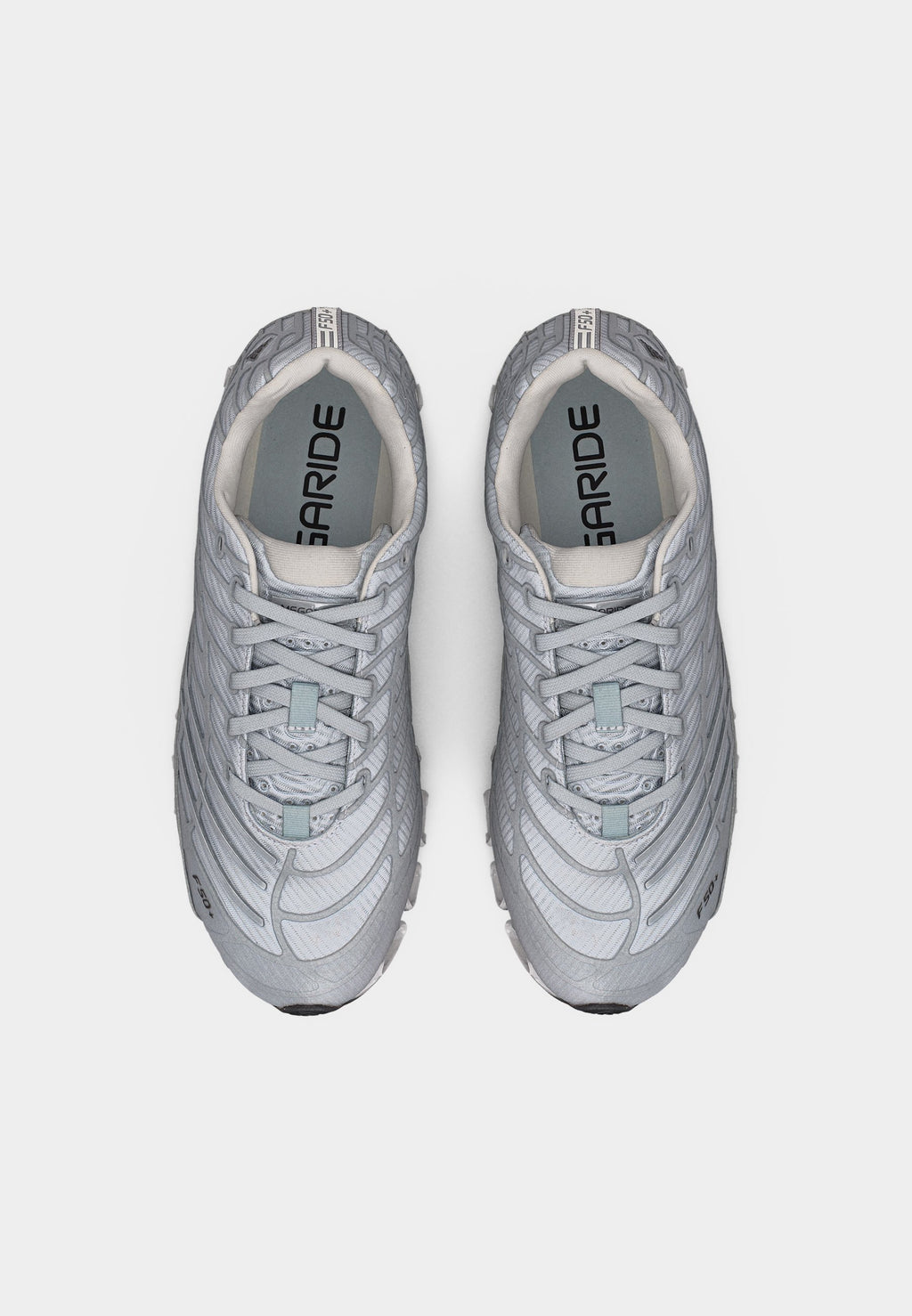 MEGARIDE F50 UNISEX - Trainers - silver-coloured metallic/matte silver-coloured
