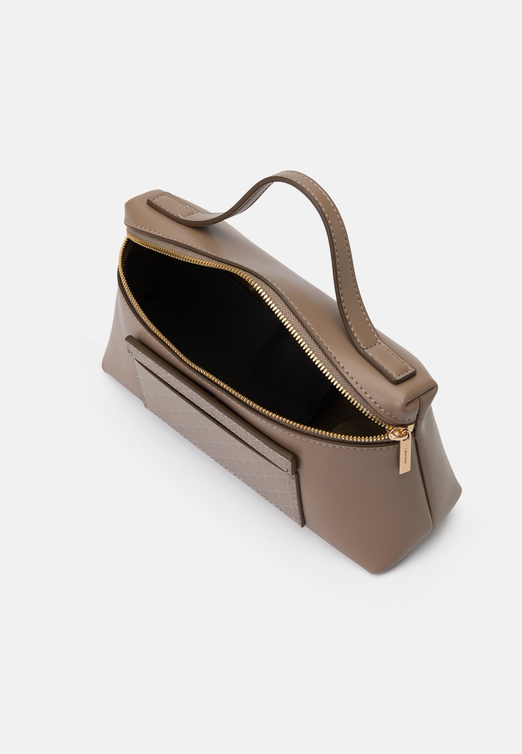 EMBLEM BEAUTY CASE - Wash bag - desert taupe