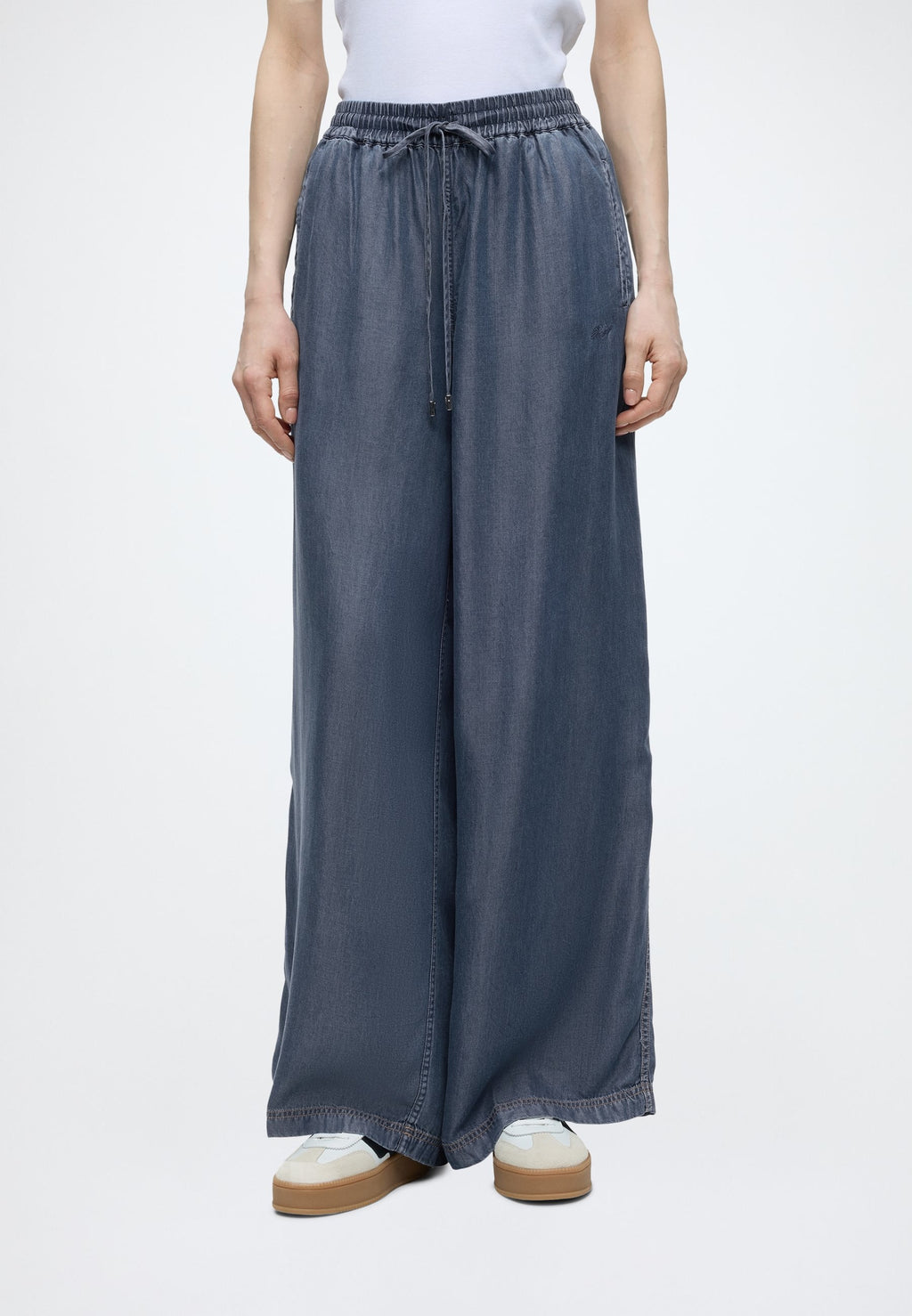TANELLA - Trousers - medium blue