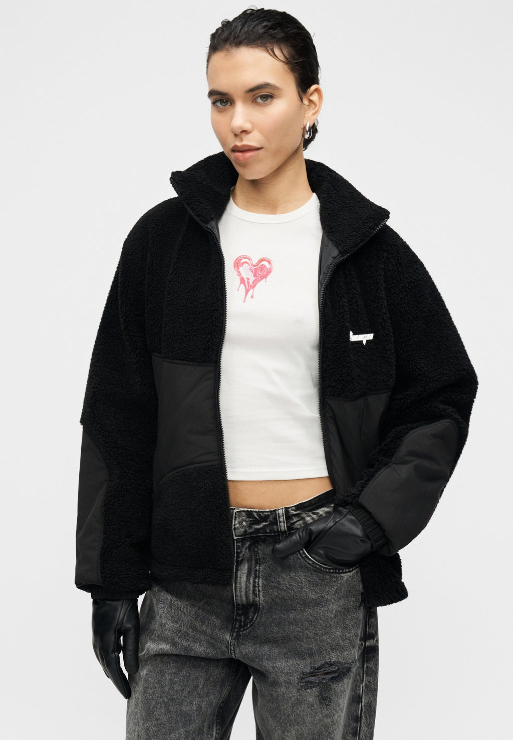 FALANIS - Light jacket - black