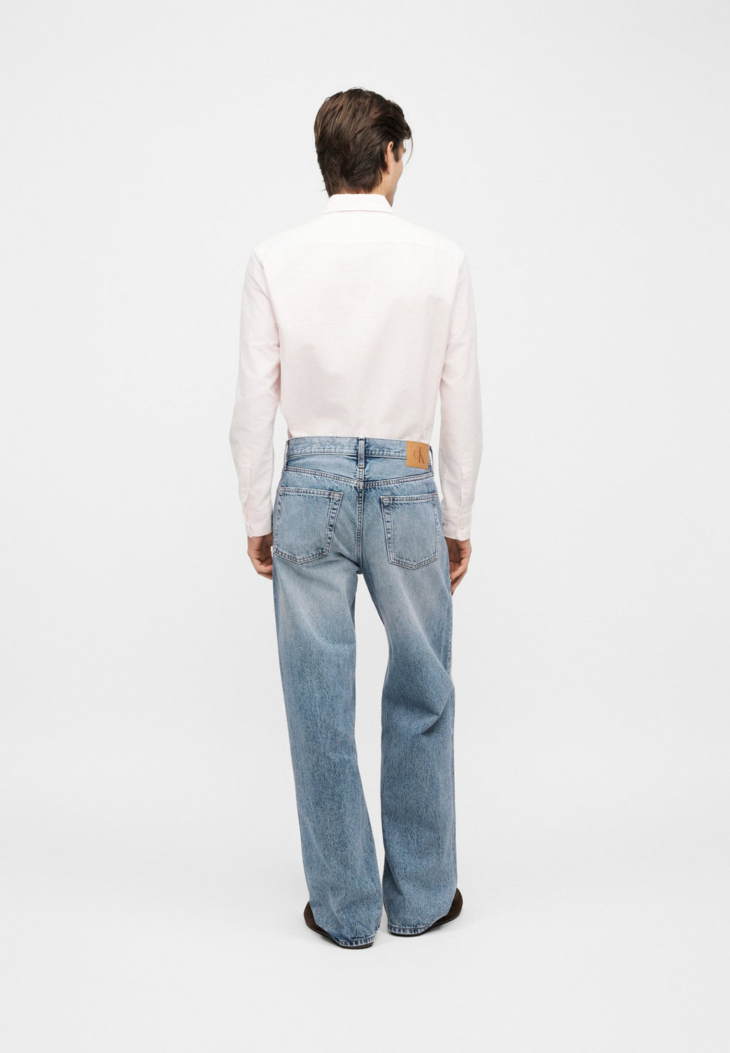 Jean ample - denim bleu clair