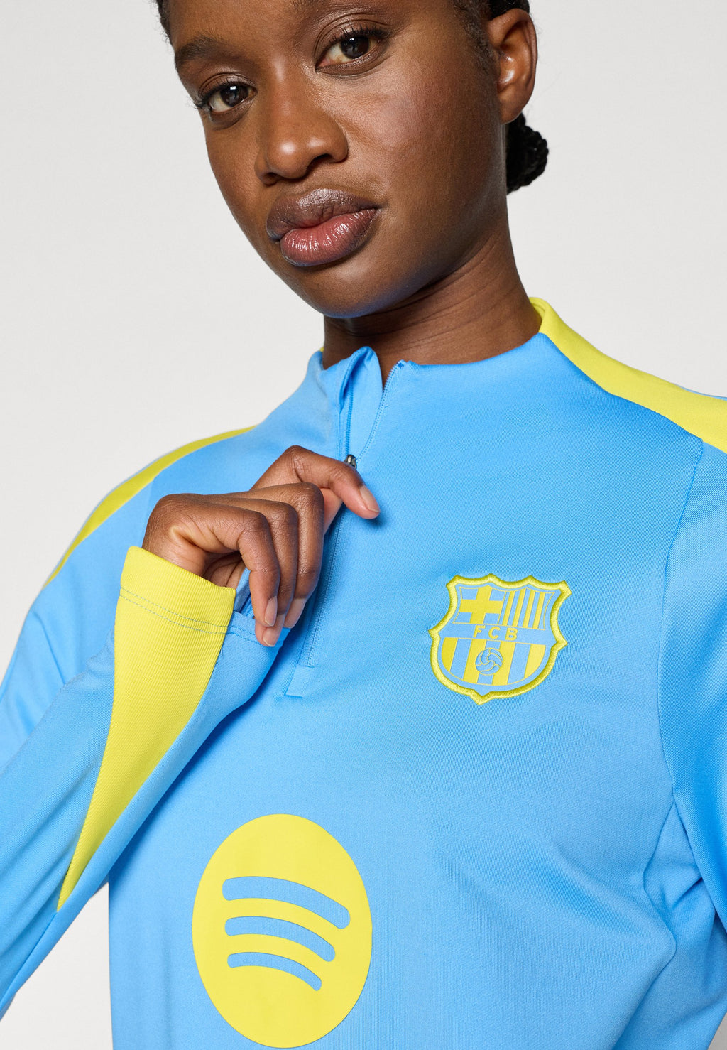 FCB DRILL TOP  - Football jersey - university blue/yellow