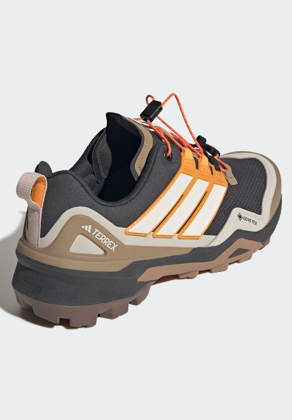 TERREX SKYCHASER GORE-TEX HIKING SHOES - Hiking shoes - carbon   off white   pure tangerine