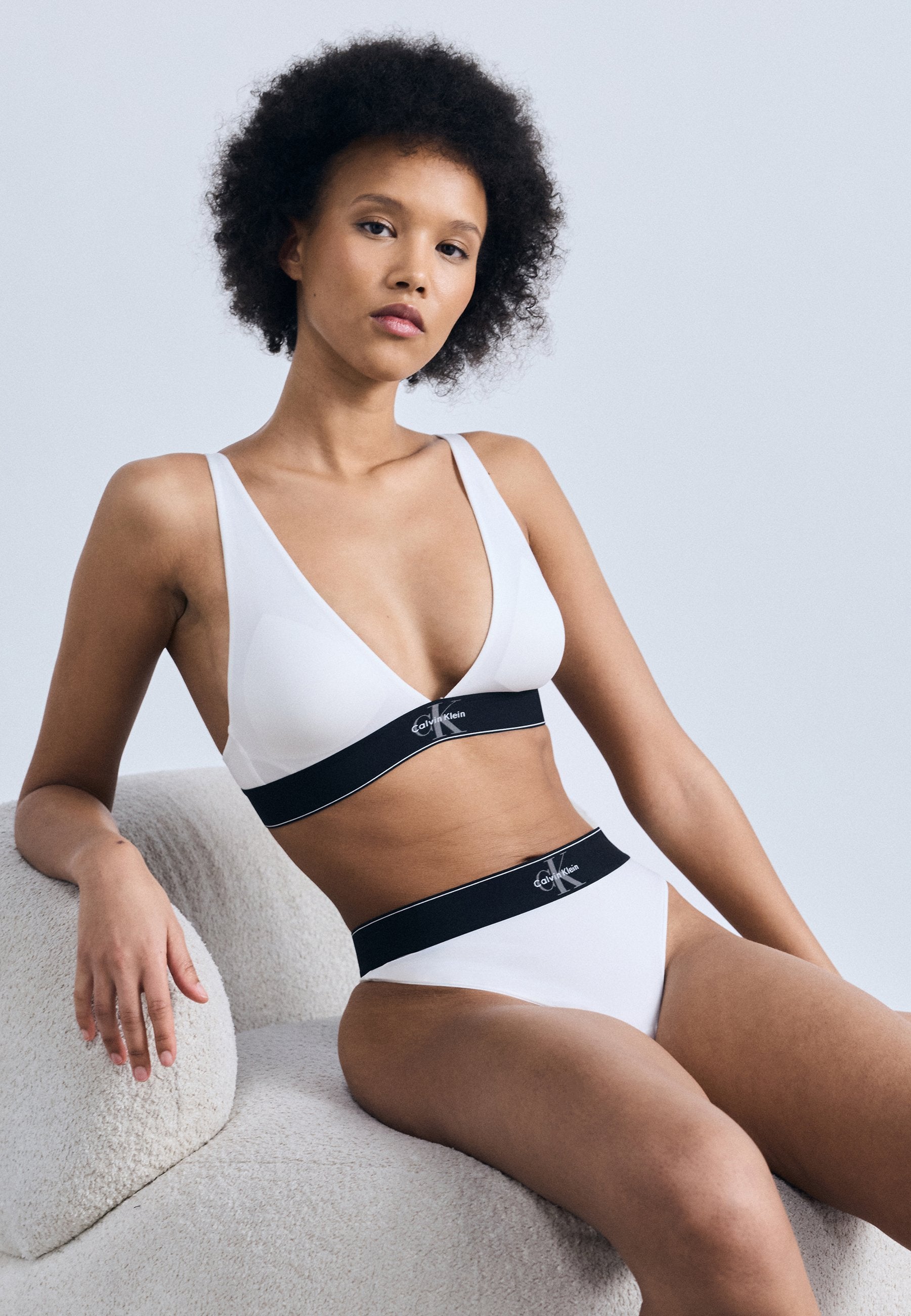 THONG GRAPHIC - Thong - white