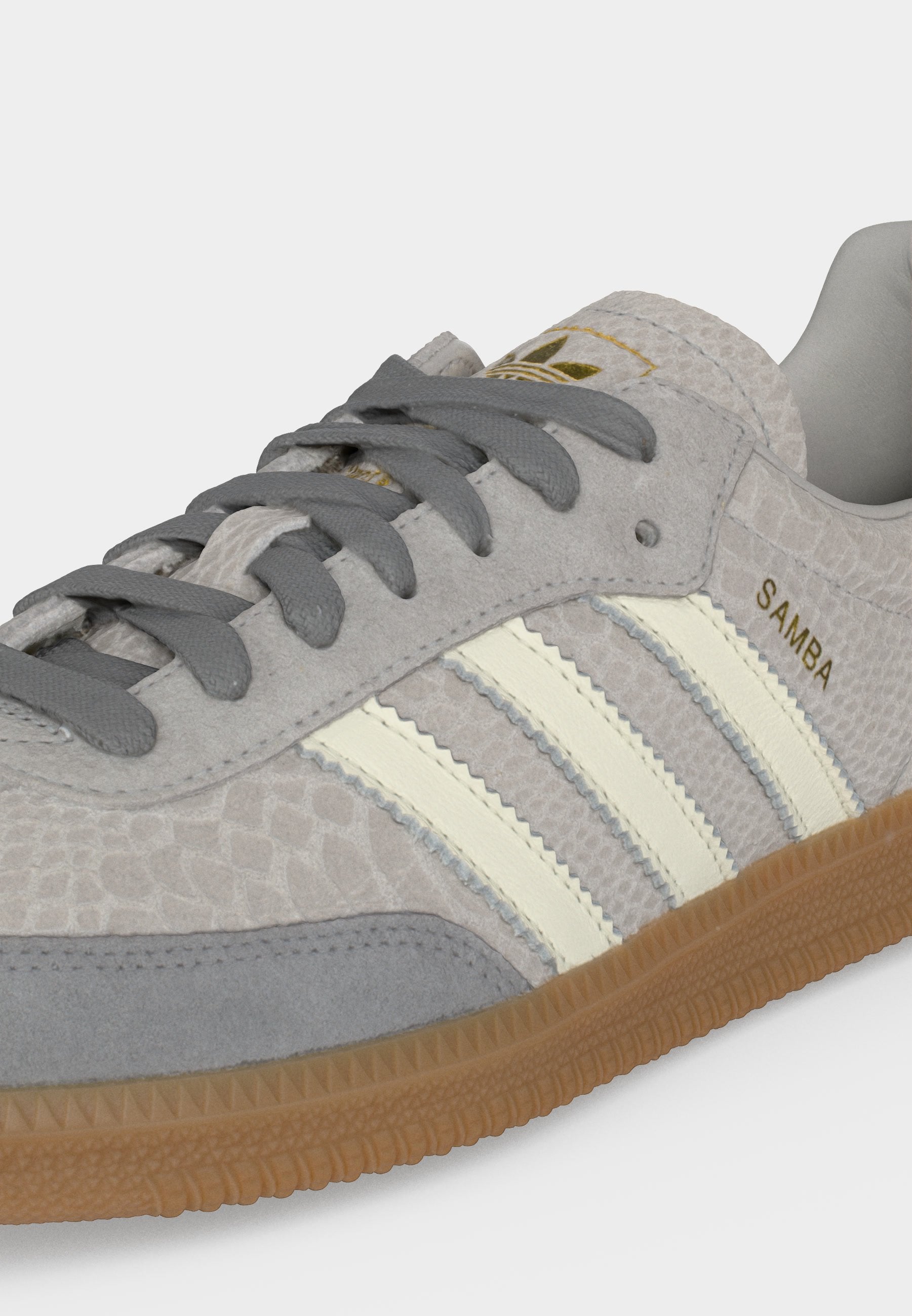 SAMBA OG UNISEX - Trainers - grey two/off white