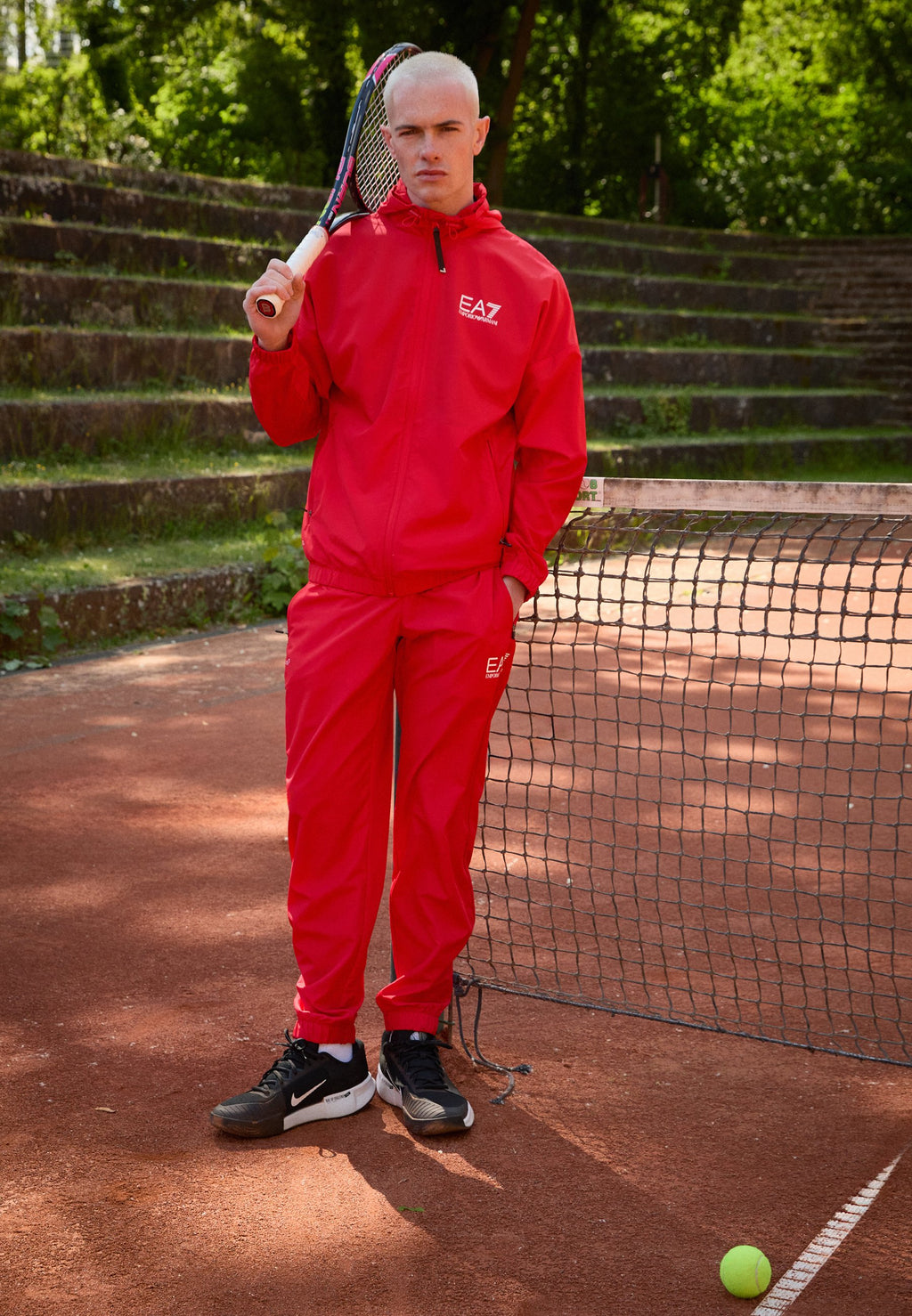TUTA SPORTIVA - Tracksuit - racing red