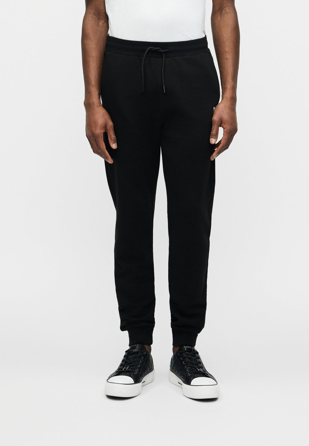 PANTS - Tracksuit bottoms - black