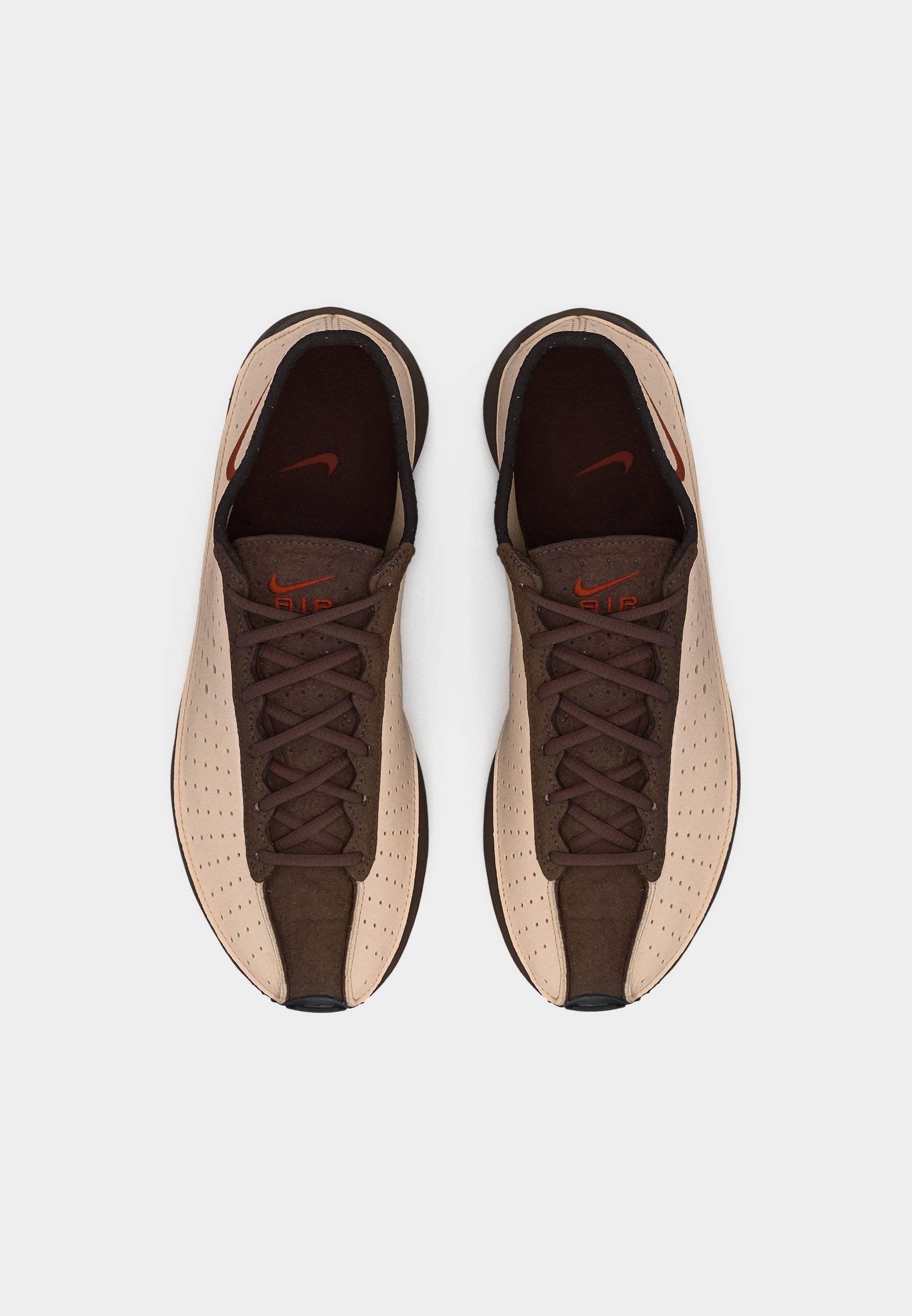AIR SUPERFLY - Trainers - vast grey/burgundy ash/pearl pink/black
