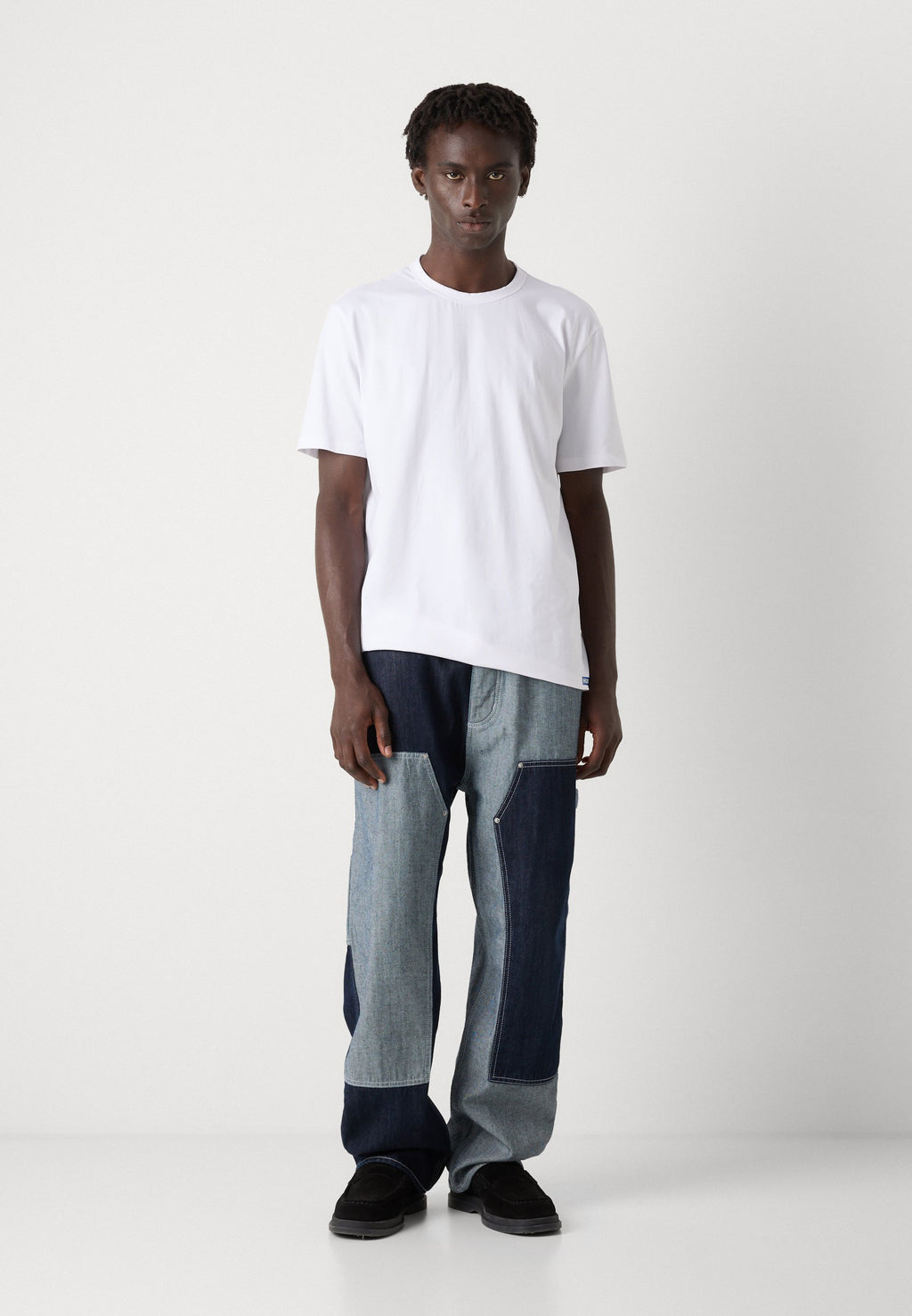 NAOLO 2 PACK - Basic T-shirt - white