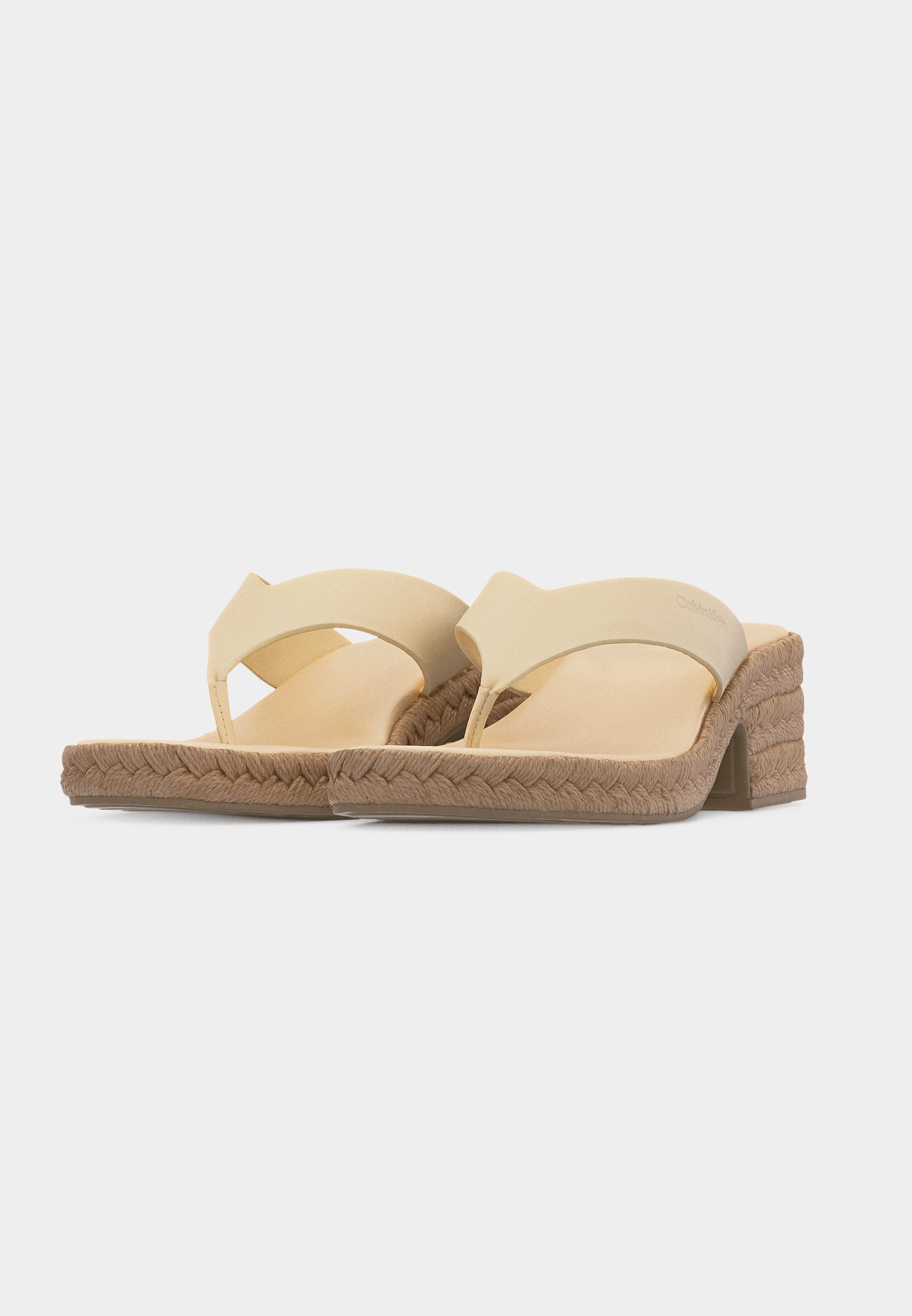T-bar sandals - light cashew