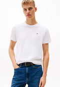 CLASSIC C NECK - Basic T-shirt - white
