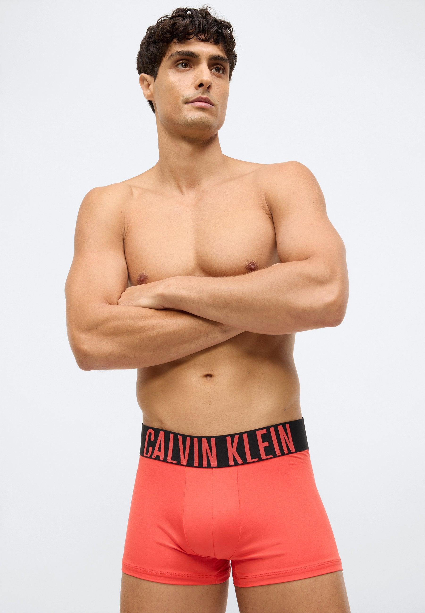 TRUNK 3 PACK INTENSE POWER MICROFIBER - Trunks - black/turbulence/vermillion brown
