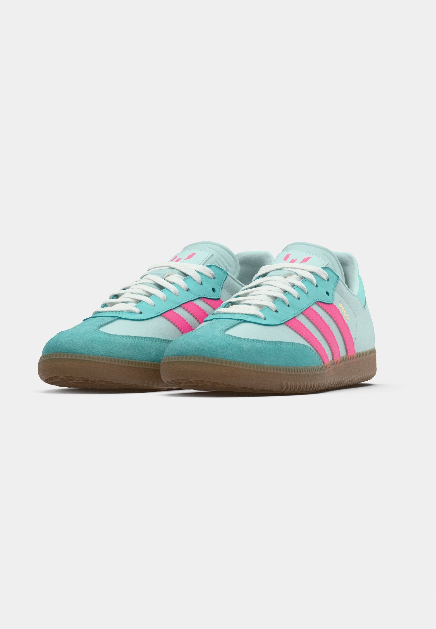 Indoor football boots - halo mint/lucid pink