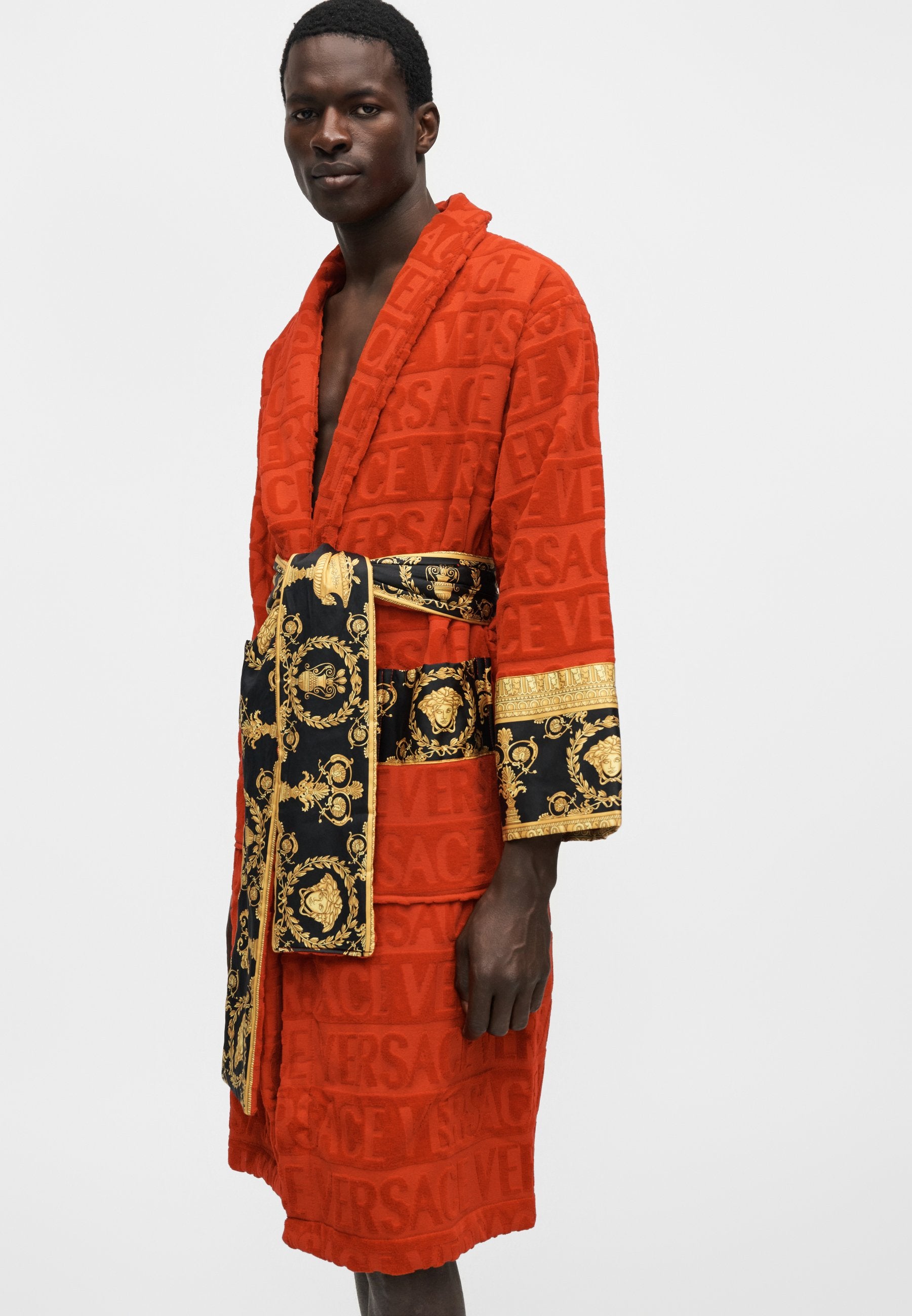 BAROQUE HEART BAROQUE UNISEX - Dressing gown - red
