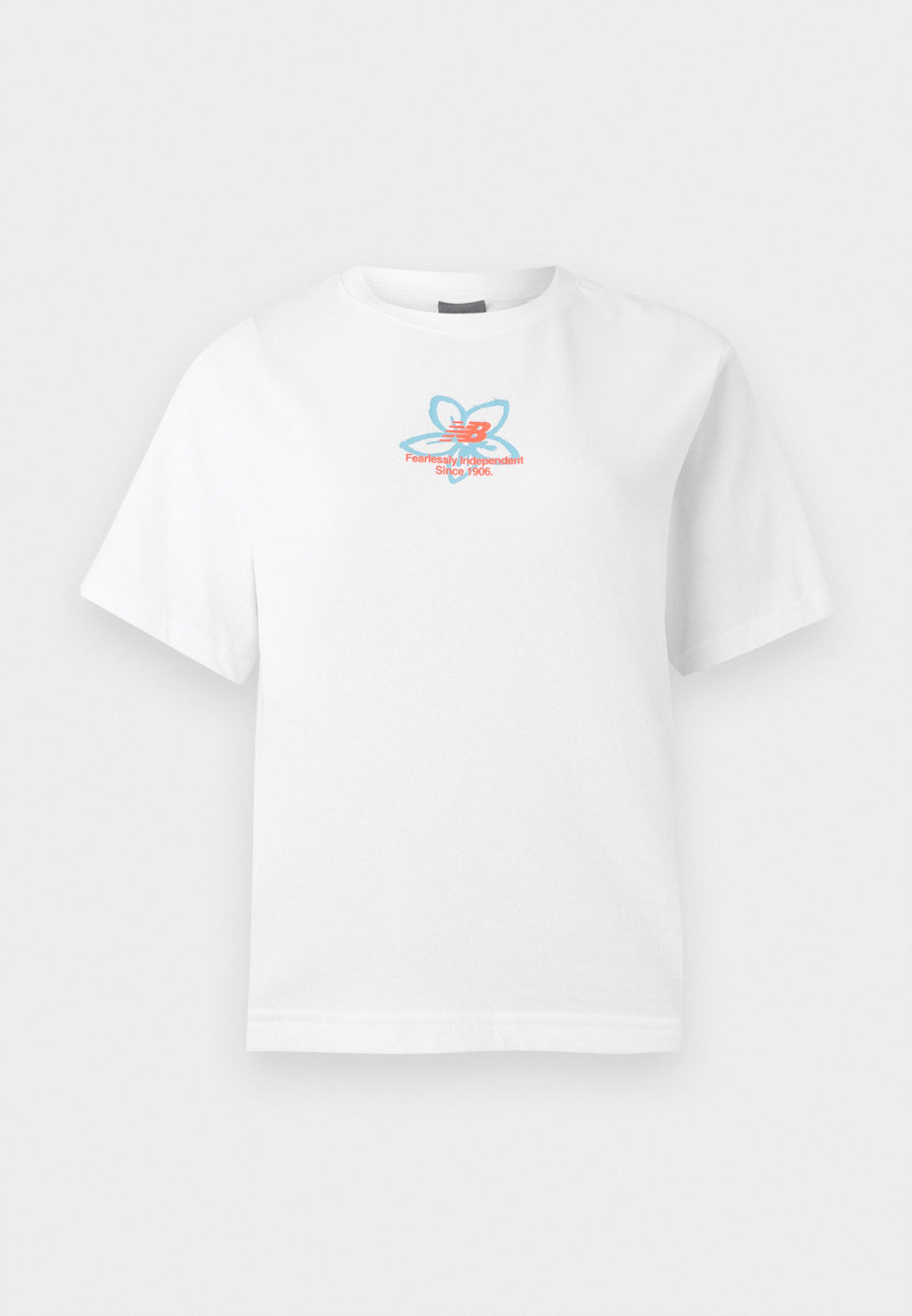 BOSTON CITY RUN RELAXED - Print T-shirt - white