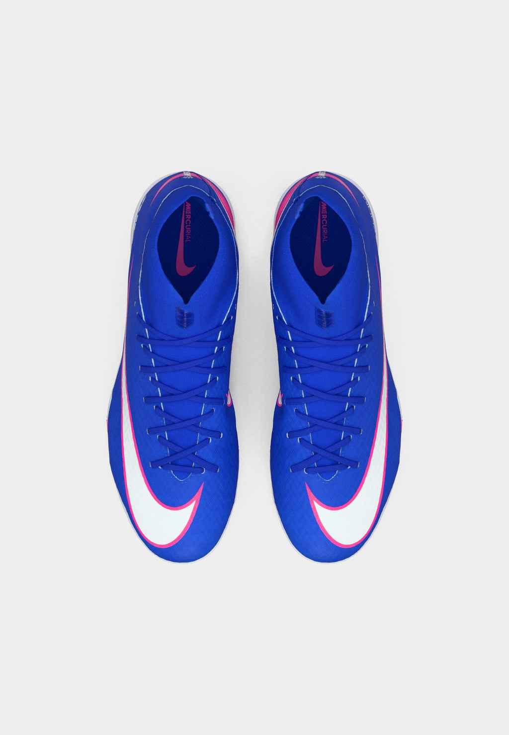 ZM 10 ACADEMY TF - Firm-ground football boots - racer blue/white