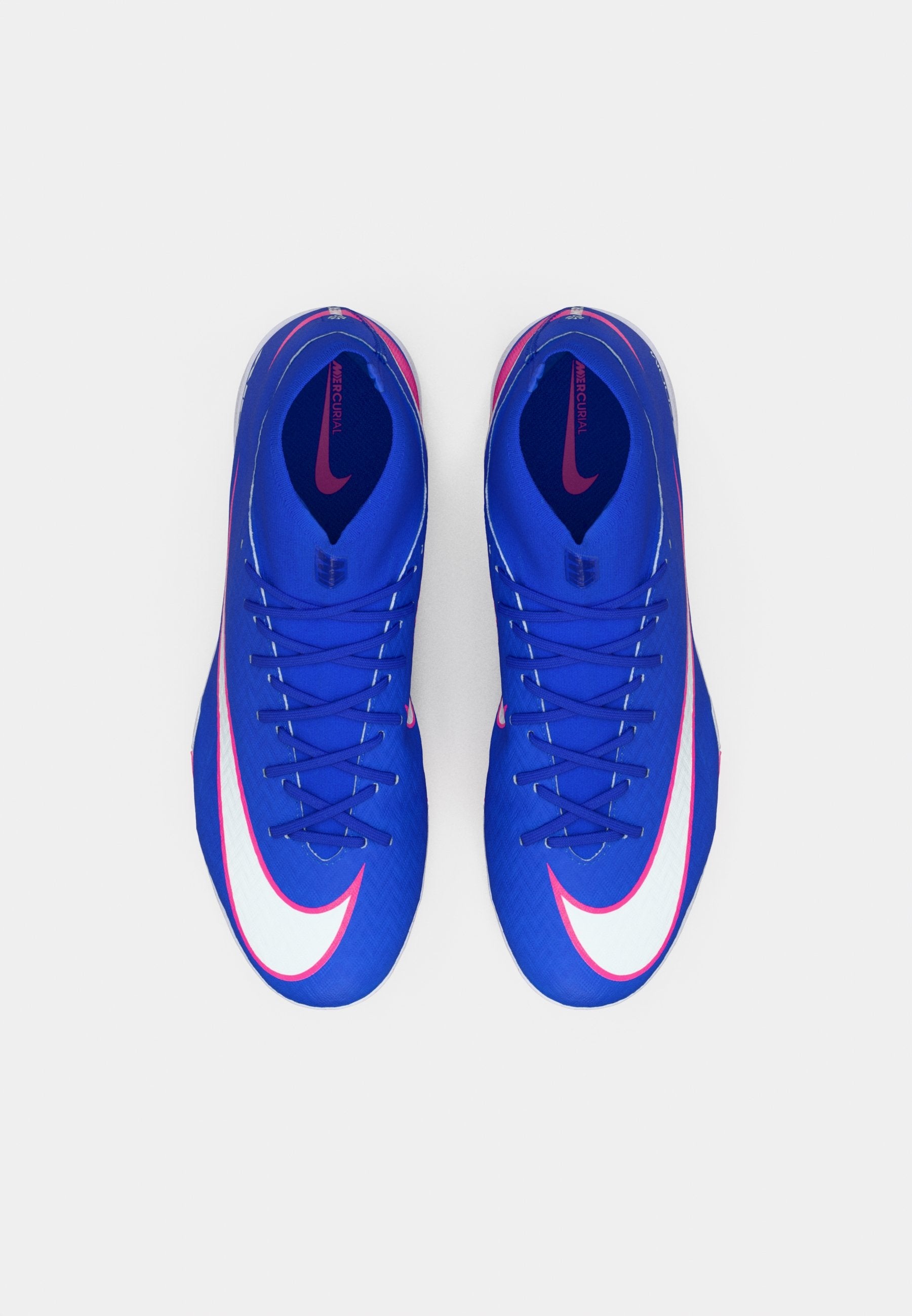 ZM 10 ACADEMY TF - Firm-ground football boots - racer blue/white