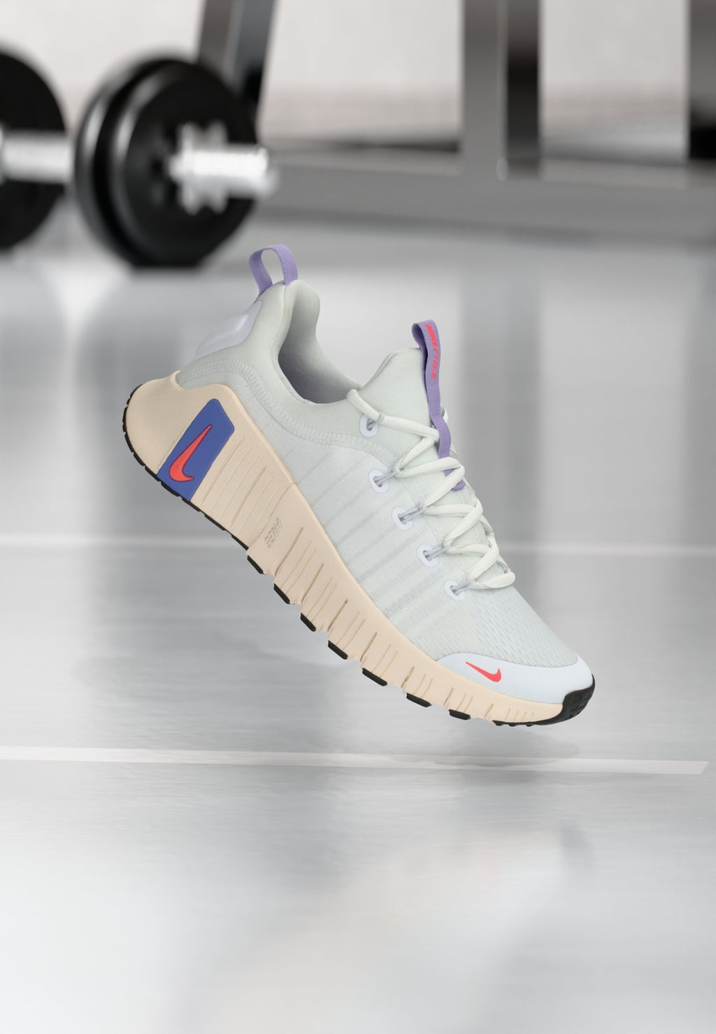FREE METCON 6 - Training shoe - white/hot lava/violet mist/chalk