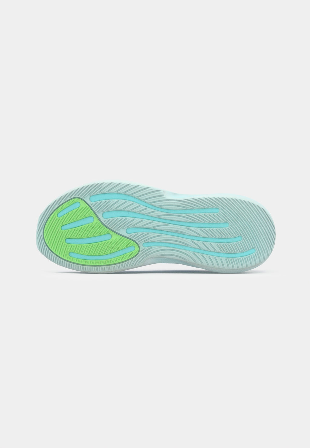 SUPERNOVA GLIDE W - Road running shoes - crystal sky/blue burst/lime burst