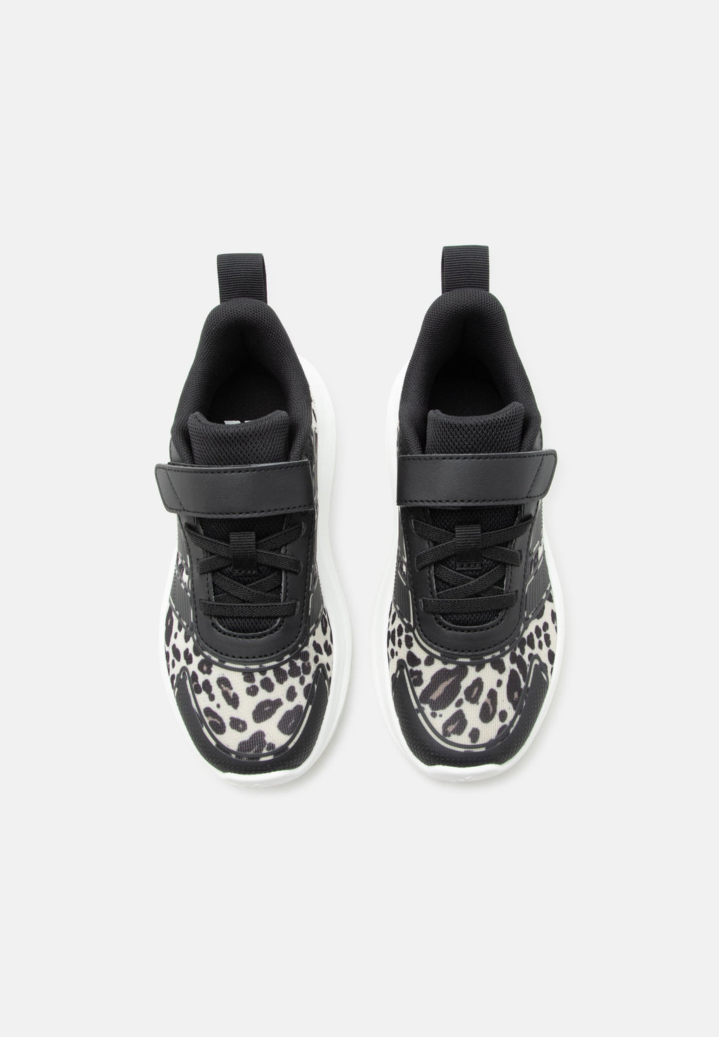 TENSAUR RUN 4.0 UNISEX - Road running shoes - crystal linen/core black/core white