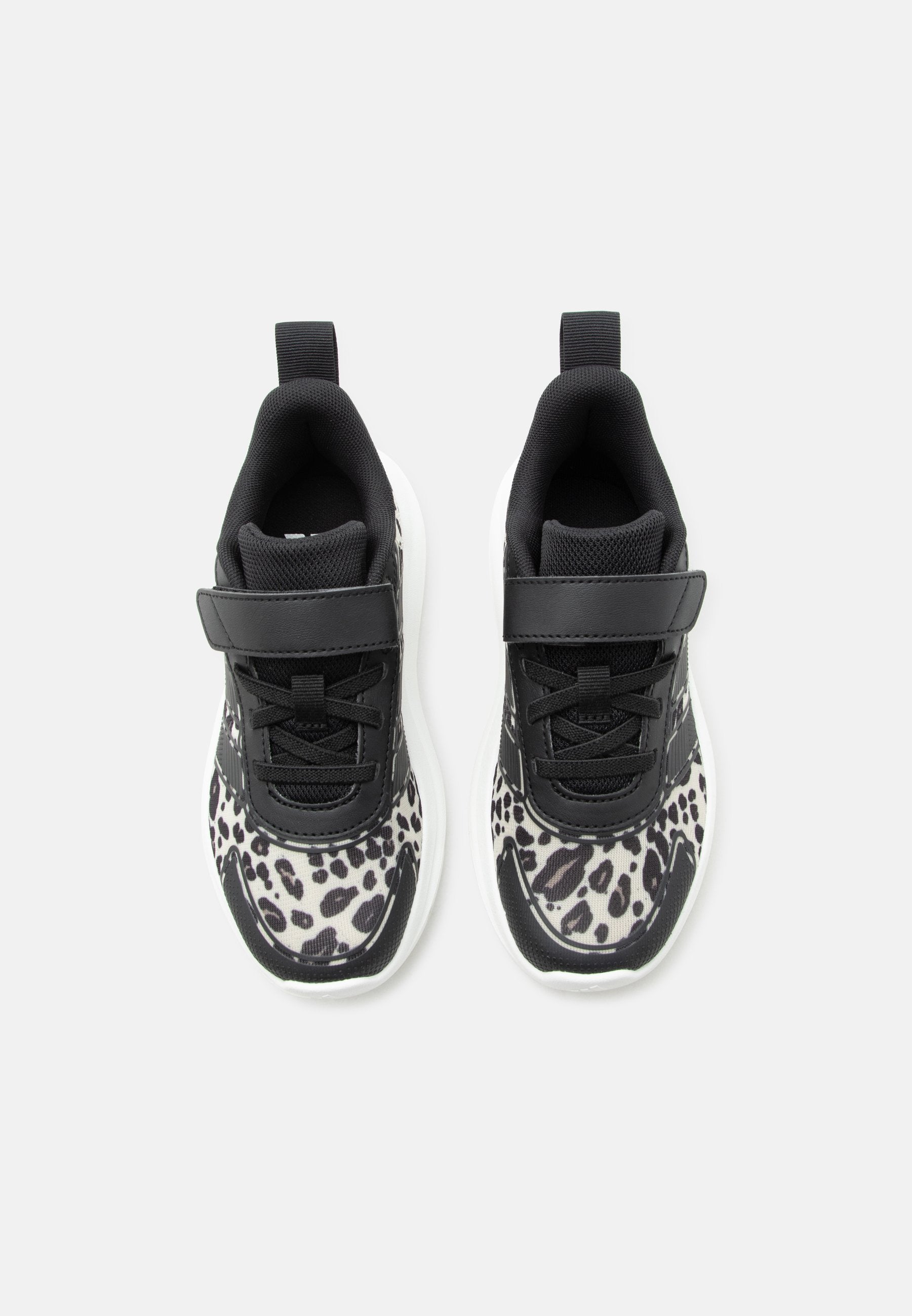 TENSAUR RUN 4.0 UNISEX - Road running shoes - crystal linen/core black/core white