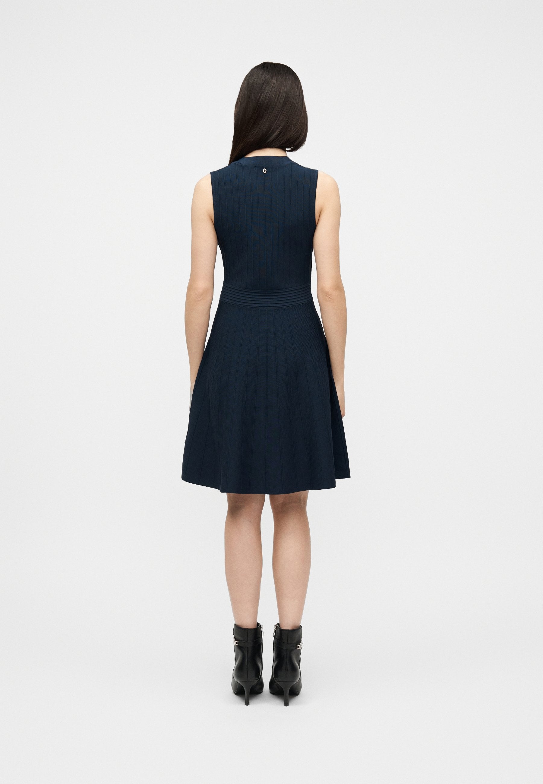AMBER - Jumper dress - blackened blue