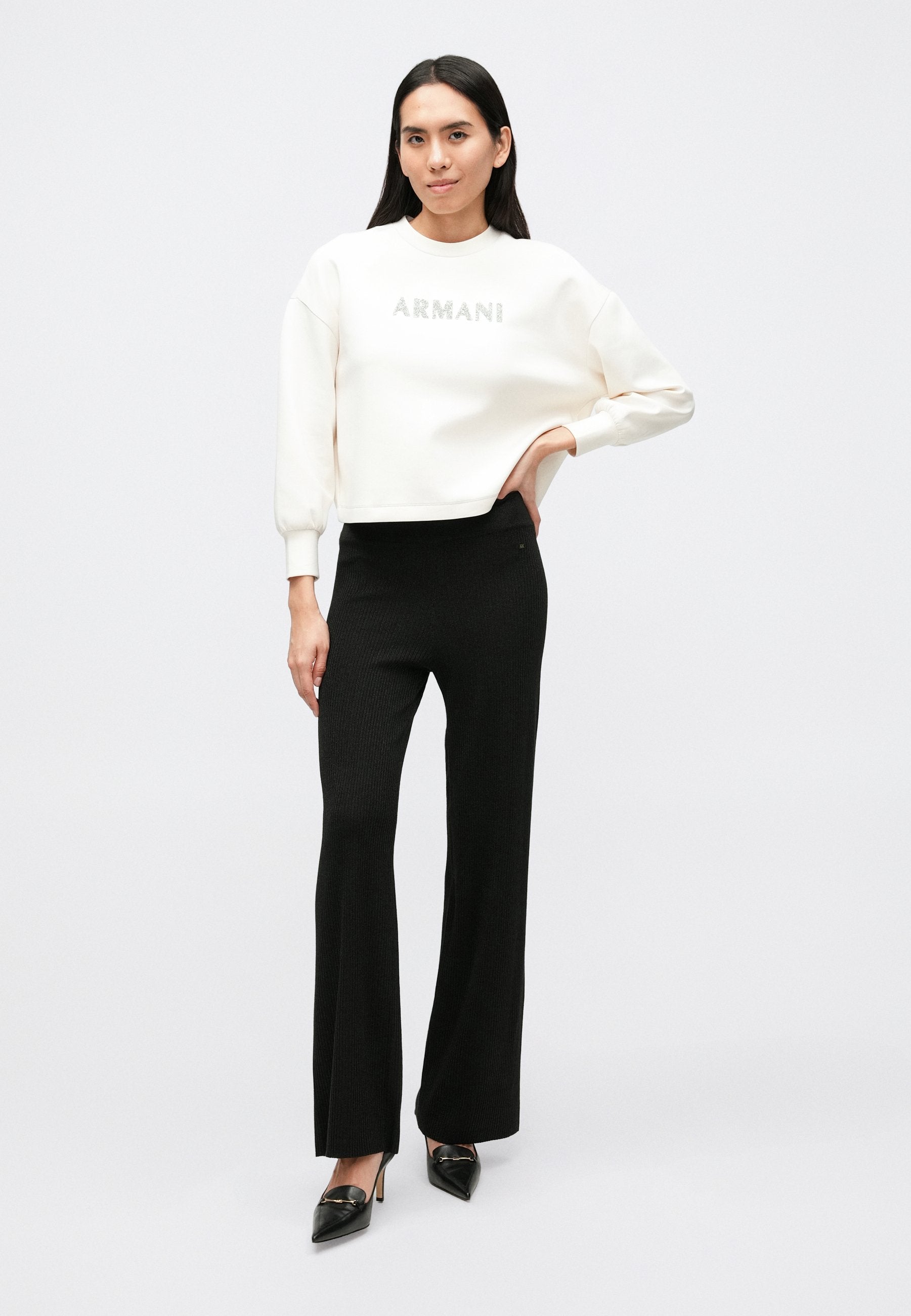 Sweatshirt - off-white