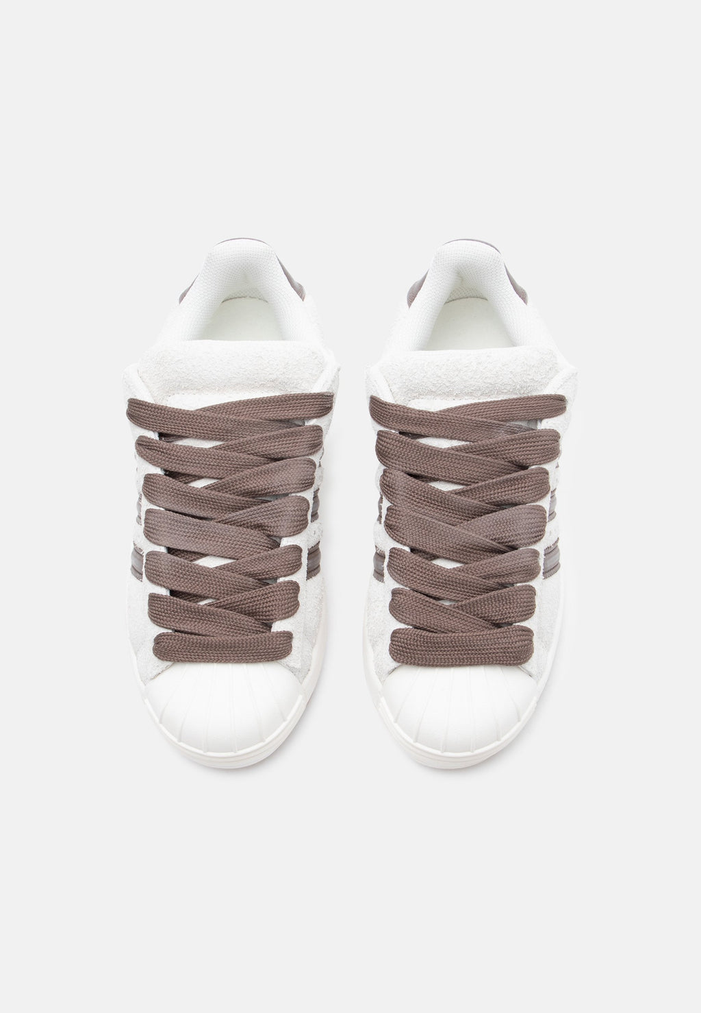 SUPERSTAR ST - Skate shoes - core white/earth strata