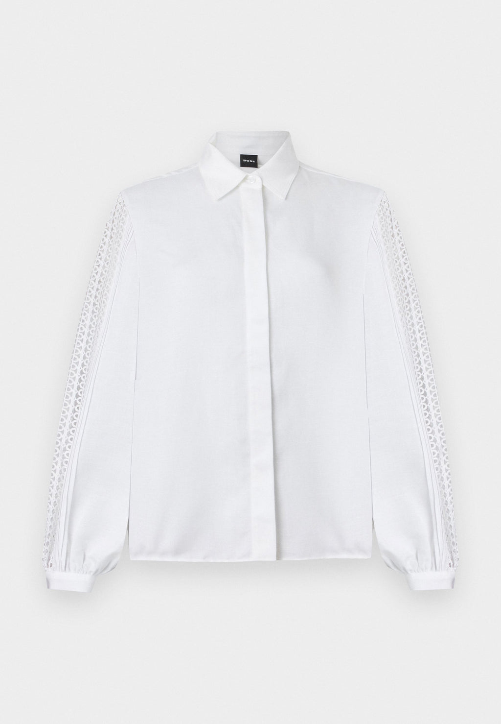 BADORA - Button-down blouse - white