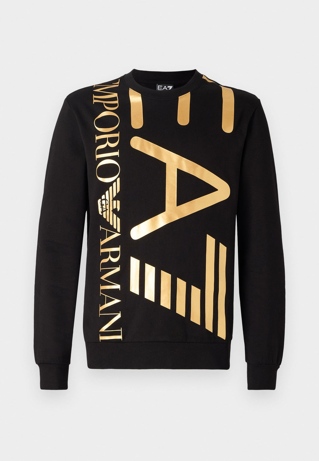 TRAIN LOGO SERIES OVERSIZE UNISEX - Sweat-shirt - black/gold