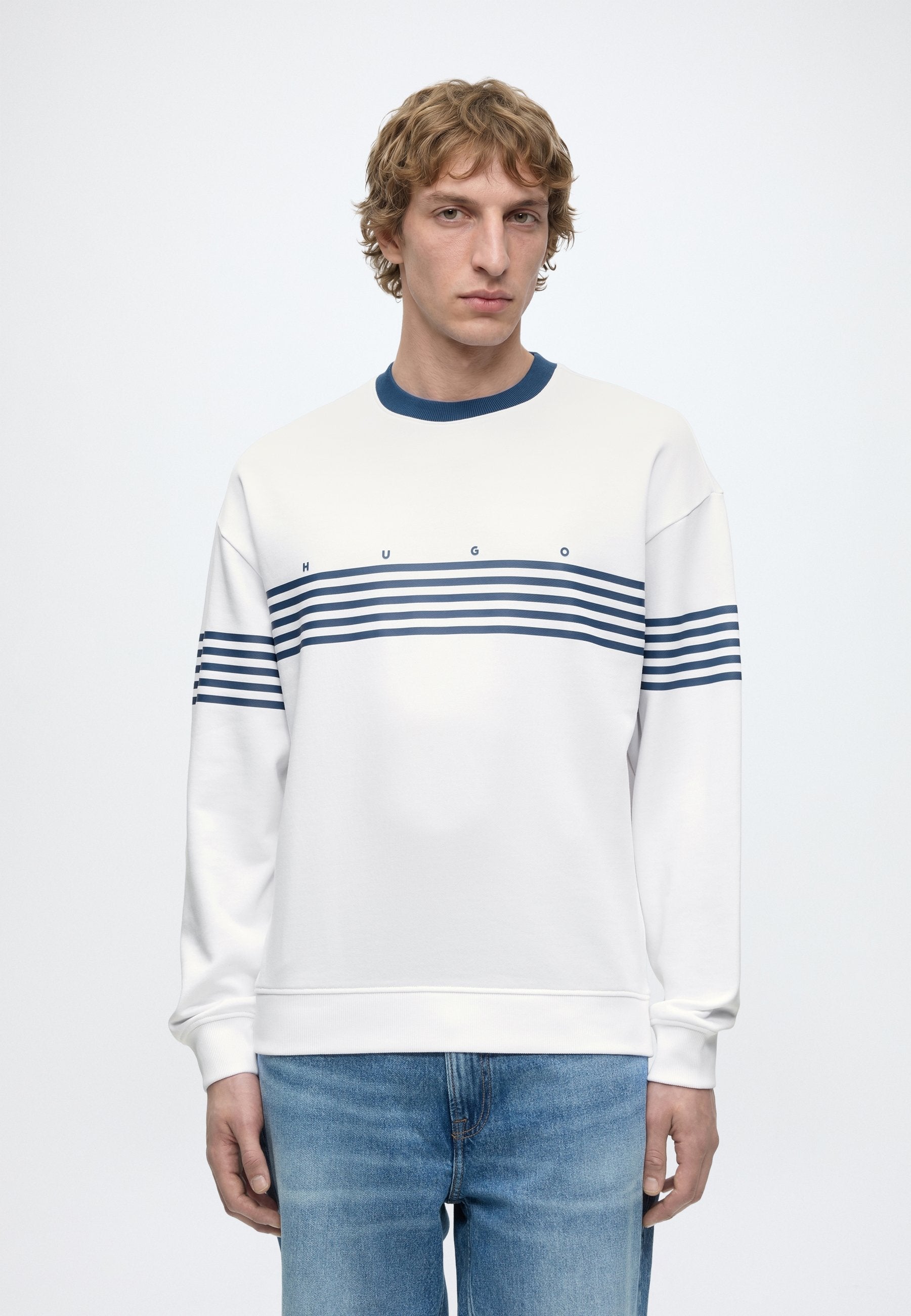 DEMSO - Sweatshirt - beyaz