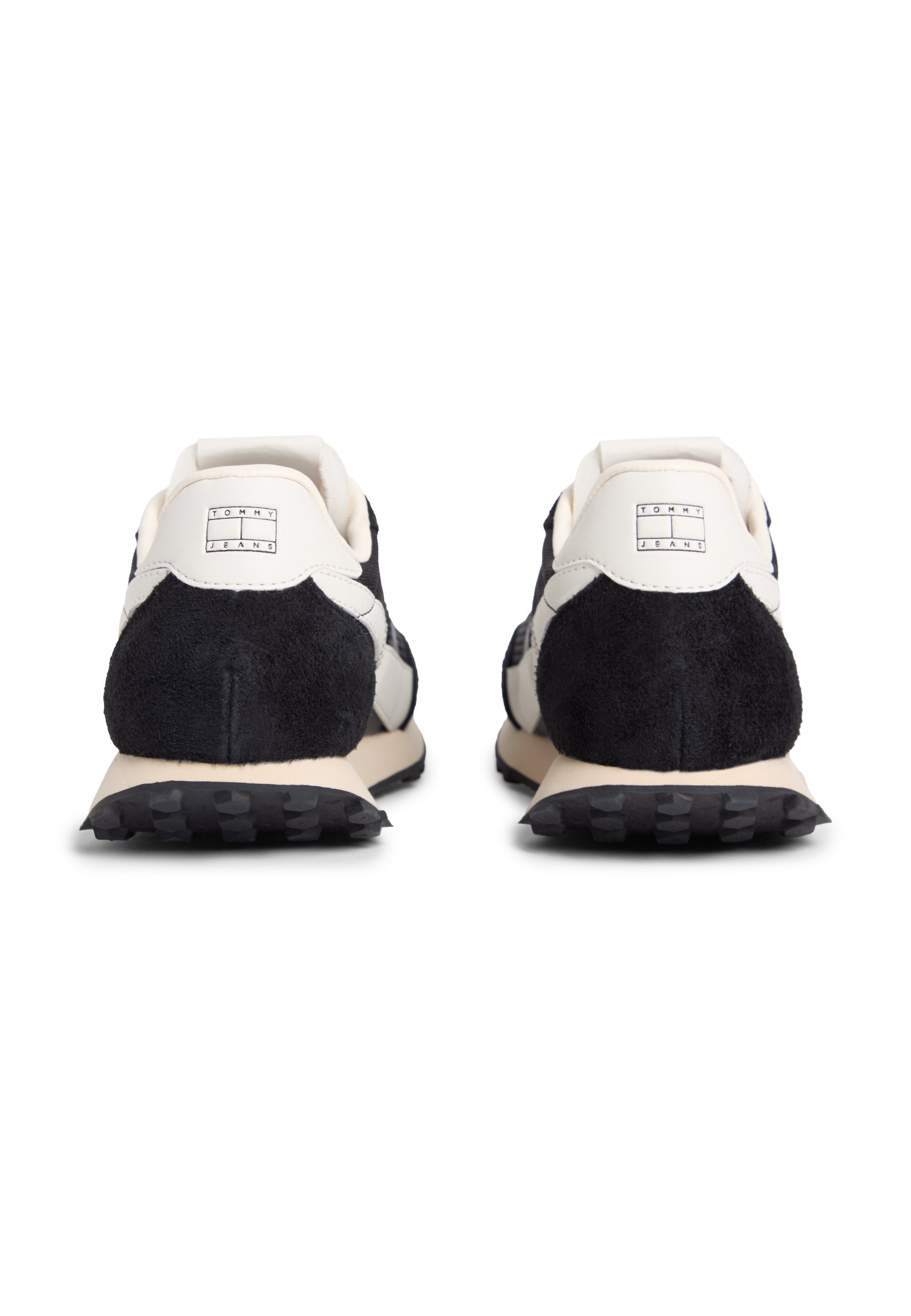 RETRO LEATHER ARCHIVE RUNNER TRAINERS - Trainers - black/ivory