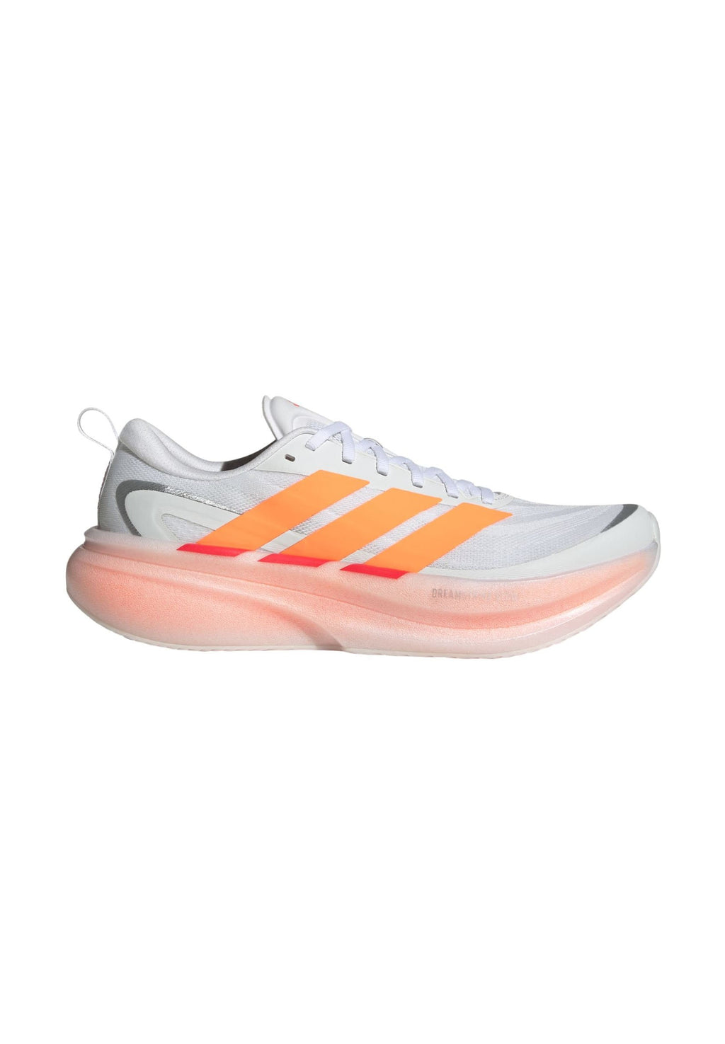 SUPERNOVA GLIDE M - Chaussures de running sur route - ftwr white/lucid orange/lucid red