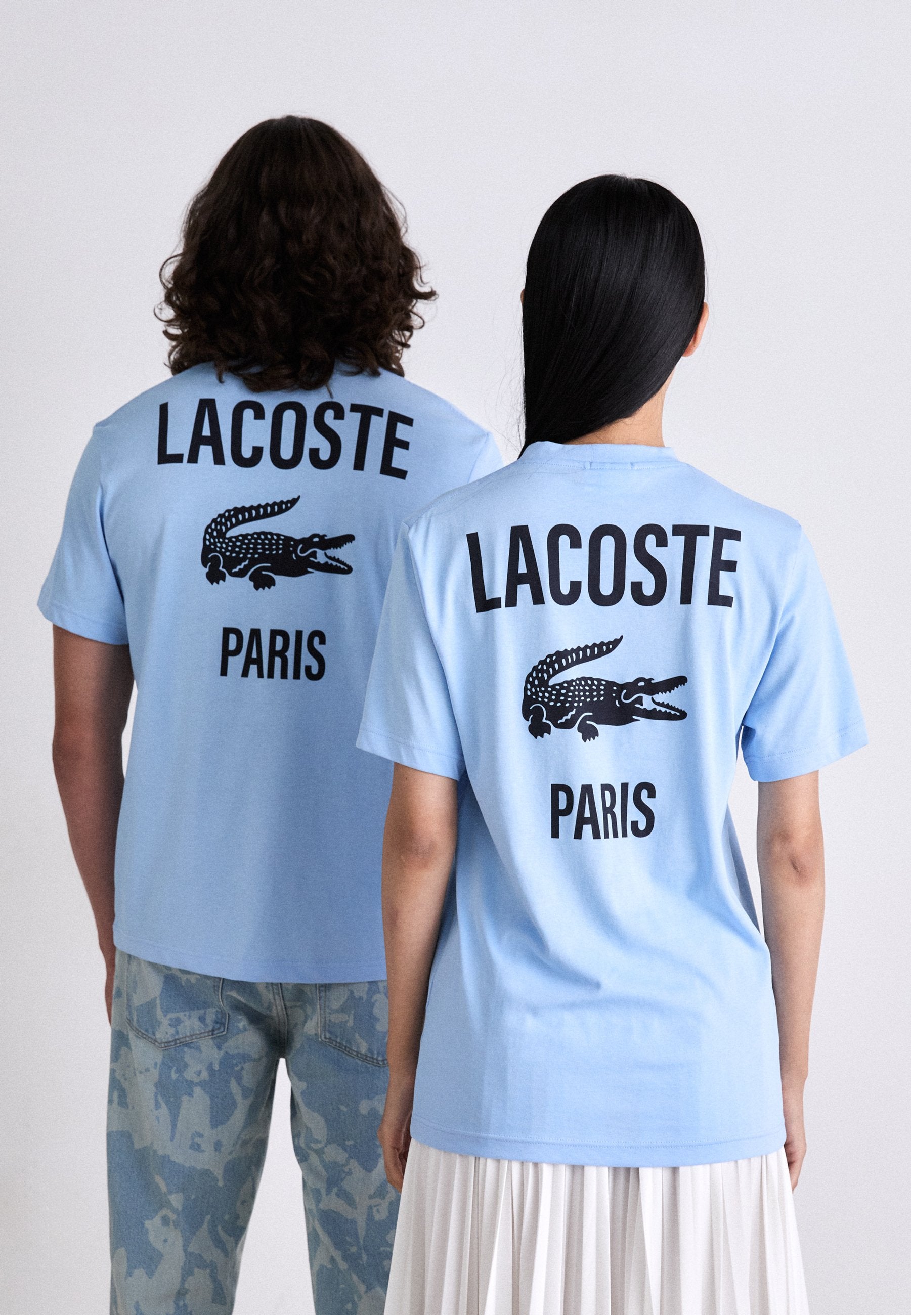 UNISEX - Print T-shirt - light blue